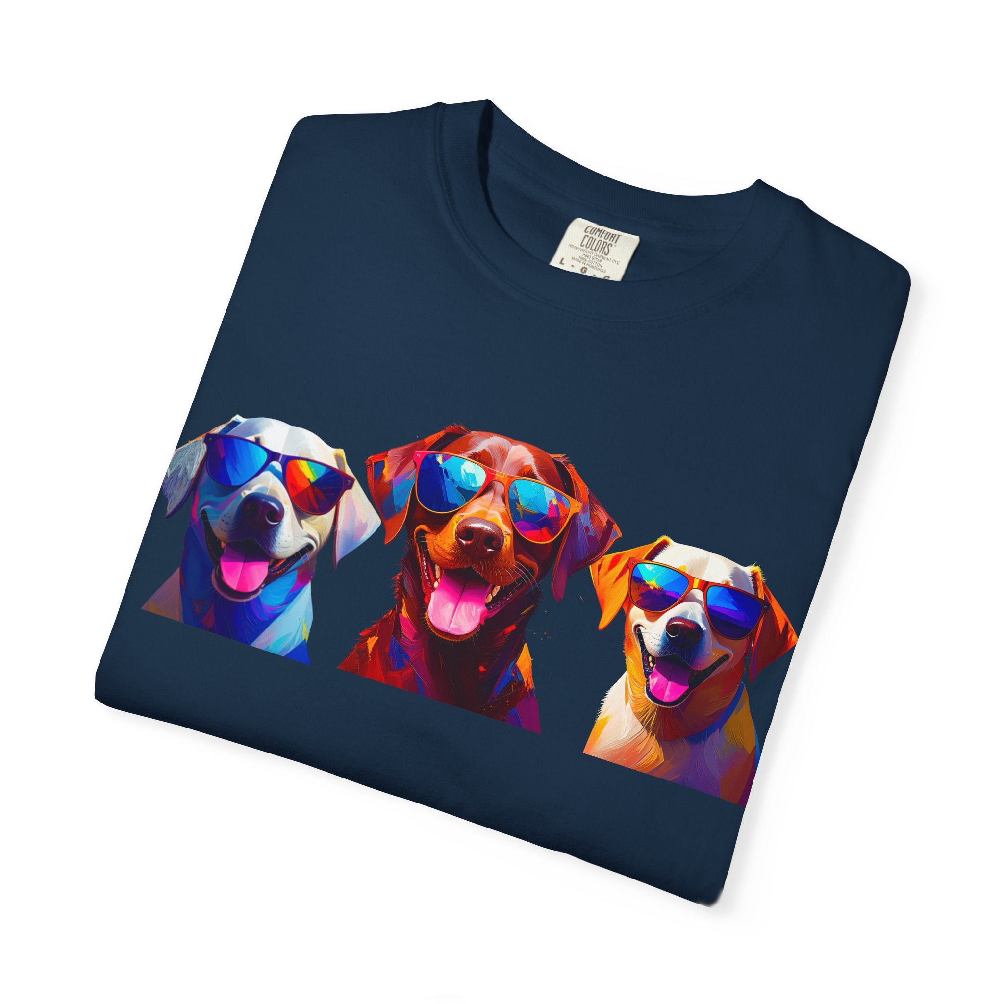 3 Labs Sunglasses Unisex Garment-Dyed T-shirt