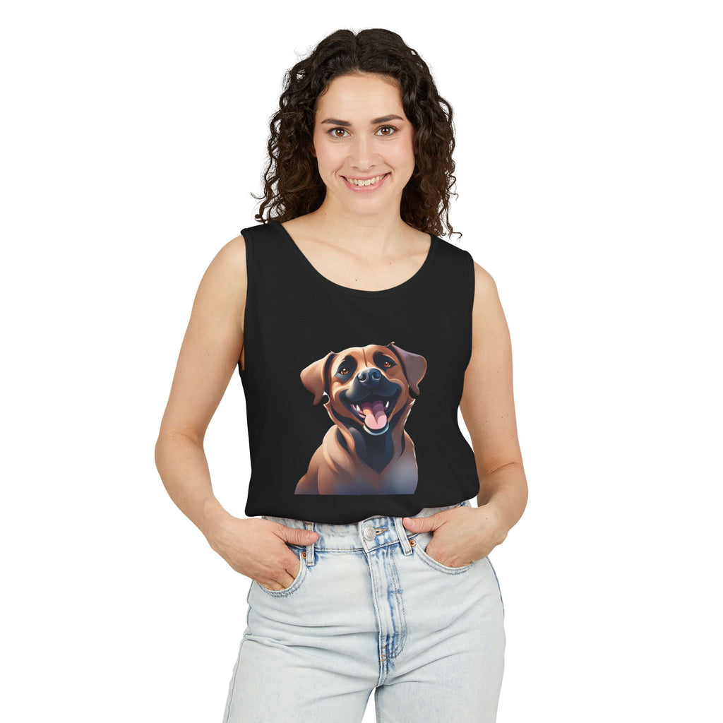 Black Mouth Cur Unisex Tank Top