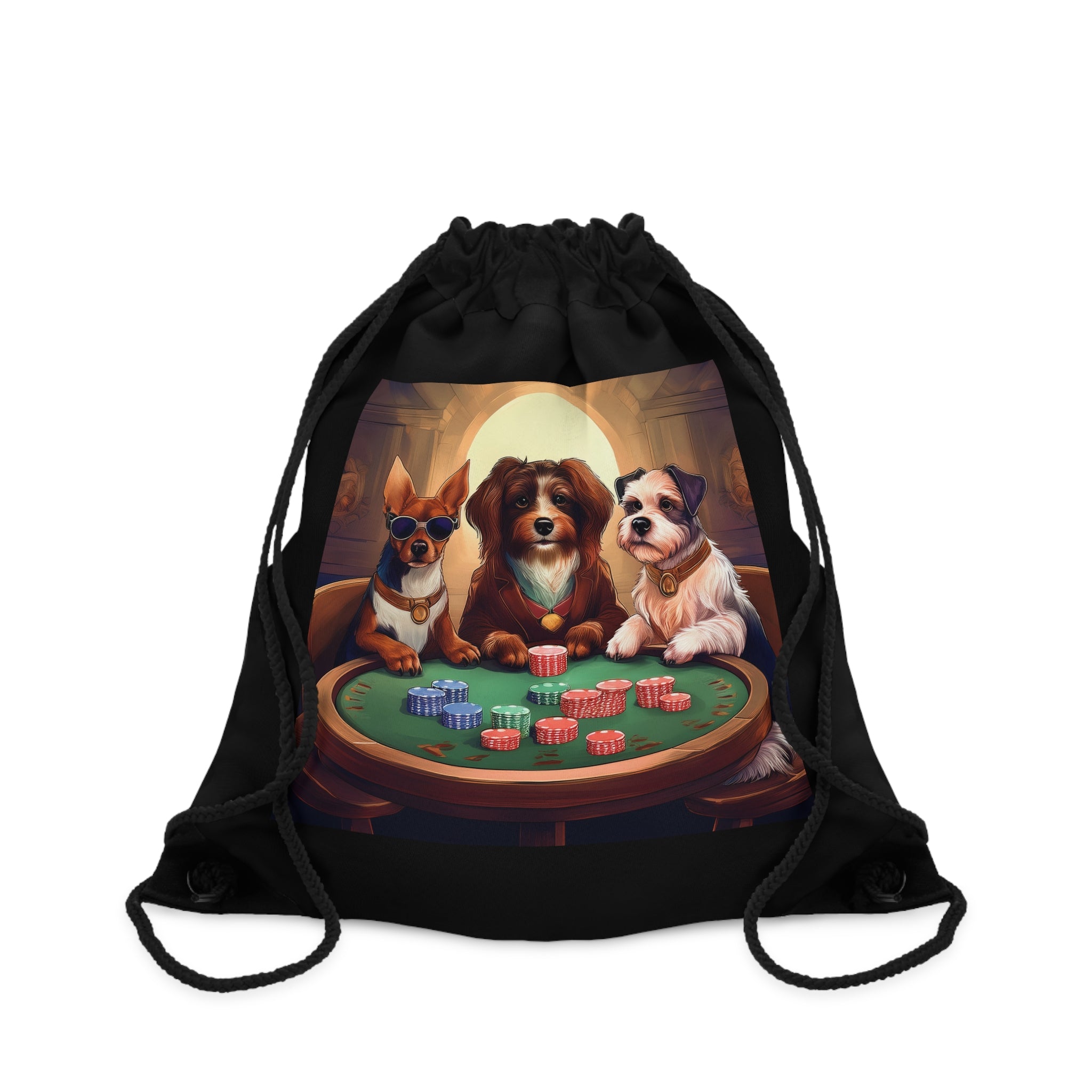 Miniature Pinscher Drawstring Bag