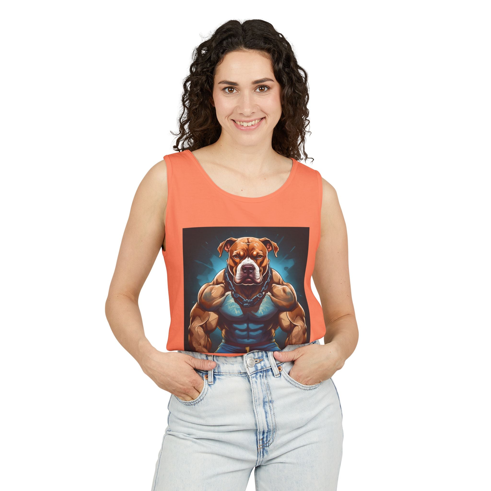 Pitbull Body Builder Unisex Tank Top