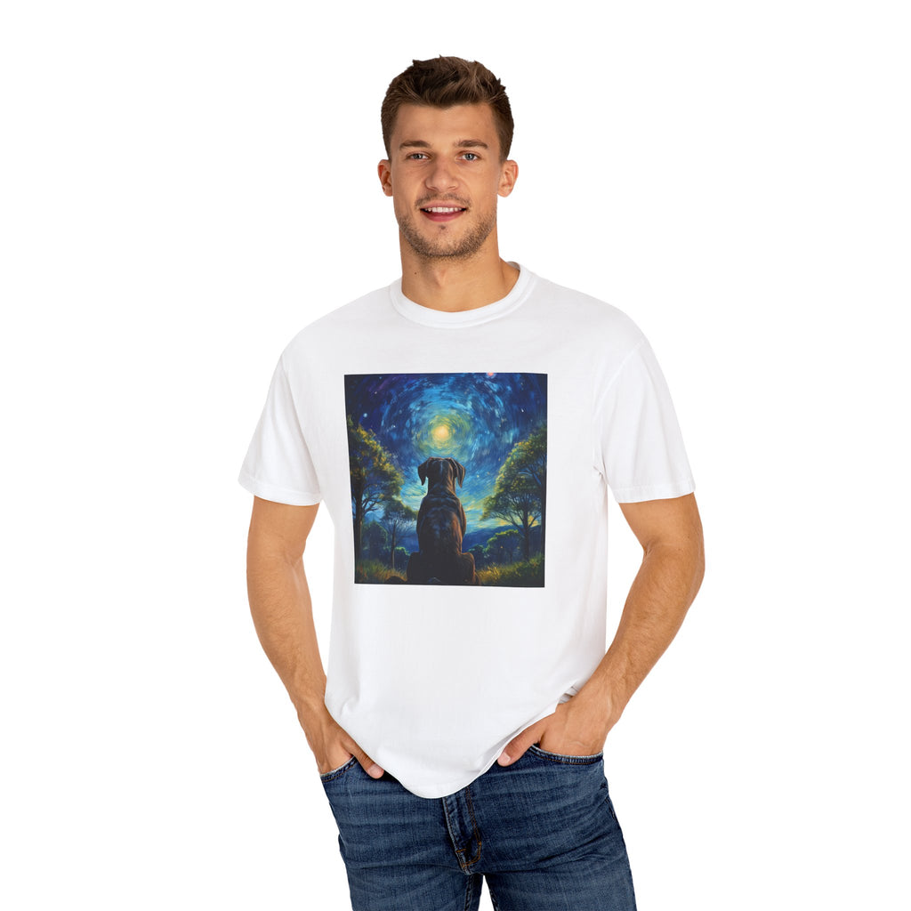 Moonlit Thoughts Unisex Garment-Dyed T-shirt
