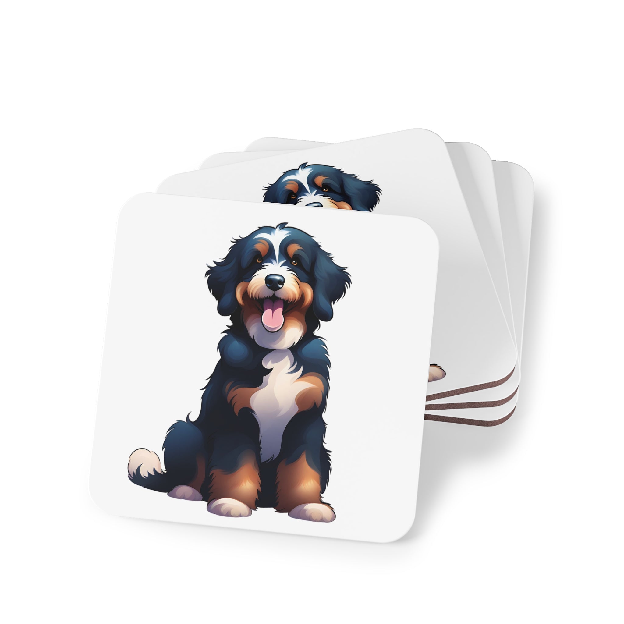 Bernedoodle Coasters
