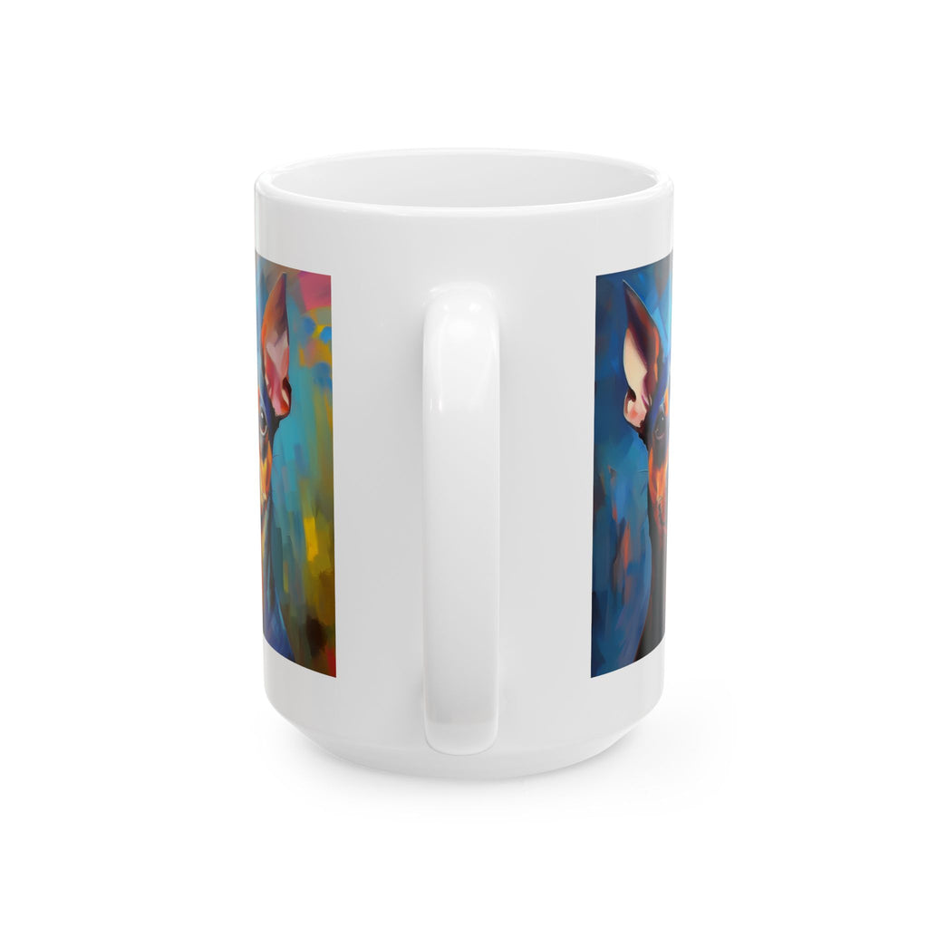 Miniature Pinscher Ceramic Mug, (11oz, 15oz)