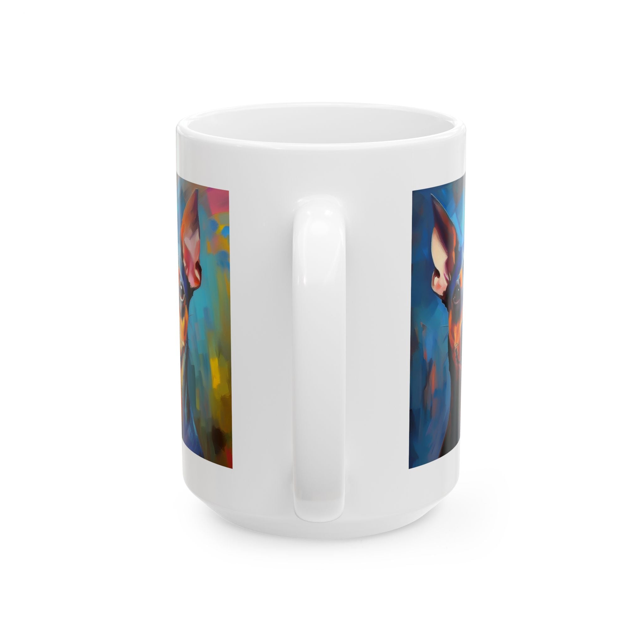 Miniature Pinscher Ceramic Mug, (11oz, 15oz)