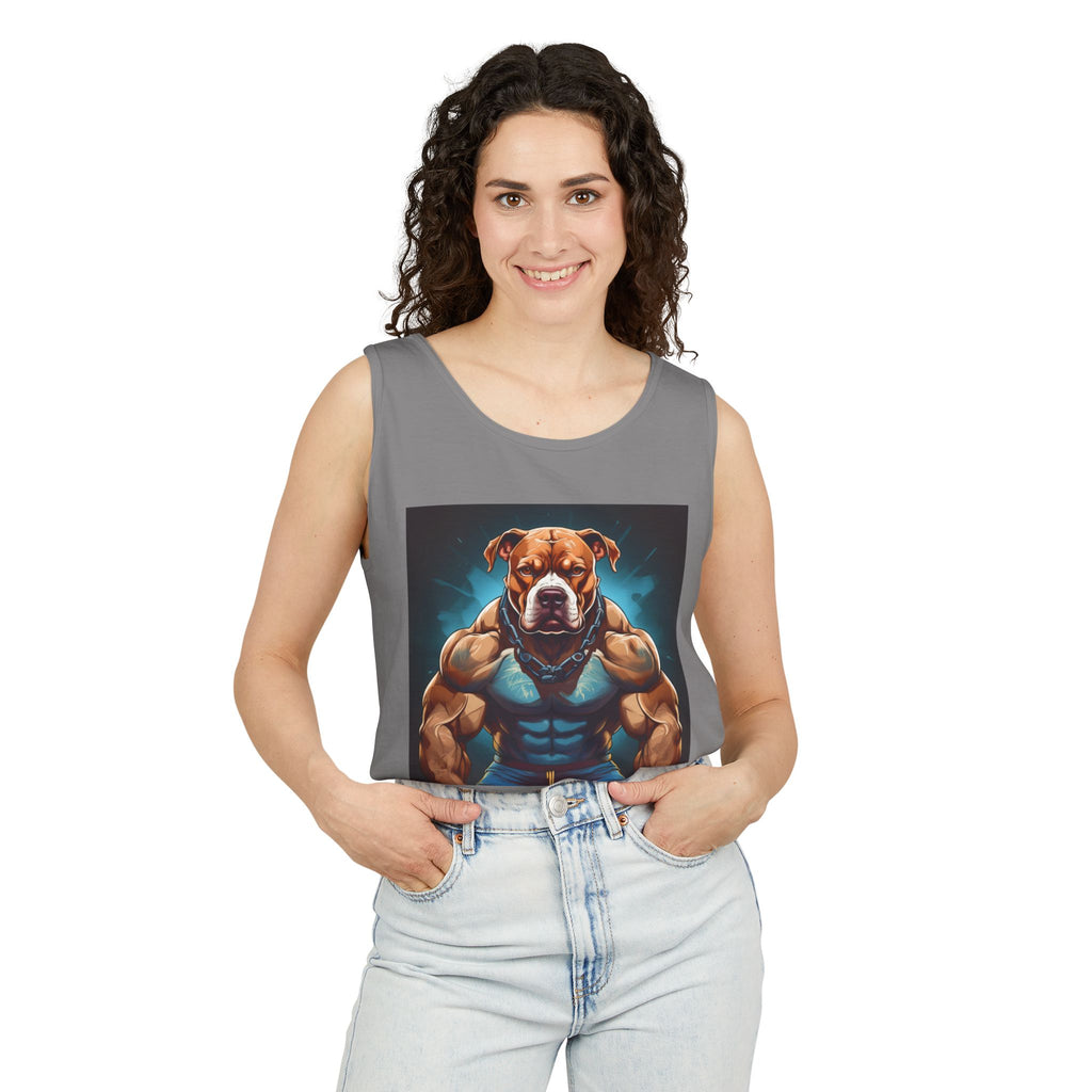 Pitbull Body Builder Unisex Tank Top