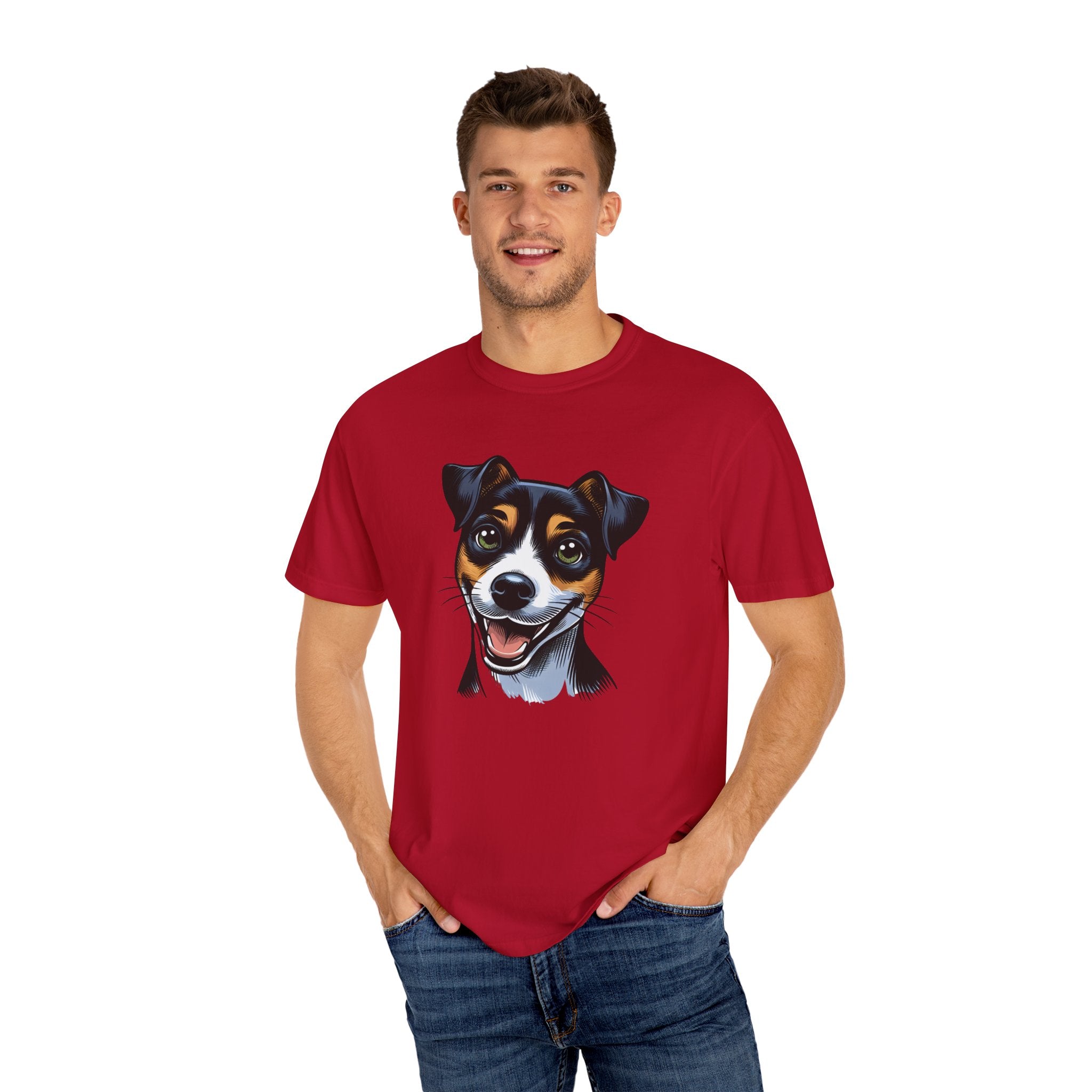 Jack Russel Unisex Garment-Dyed T-shirt