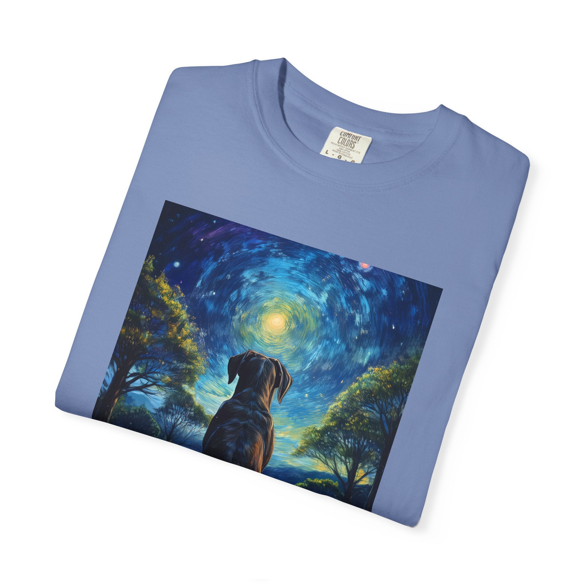 Moonlit Thoughts Unisex Garment-Dyed T-shirt