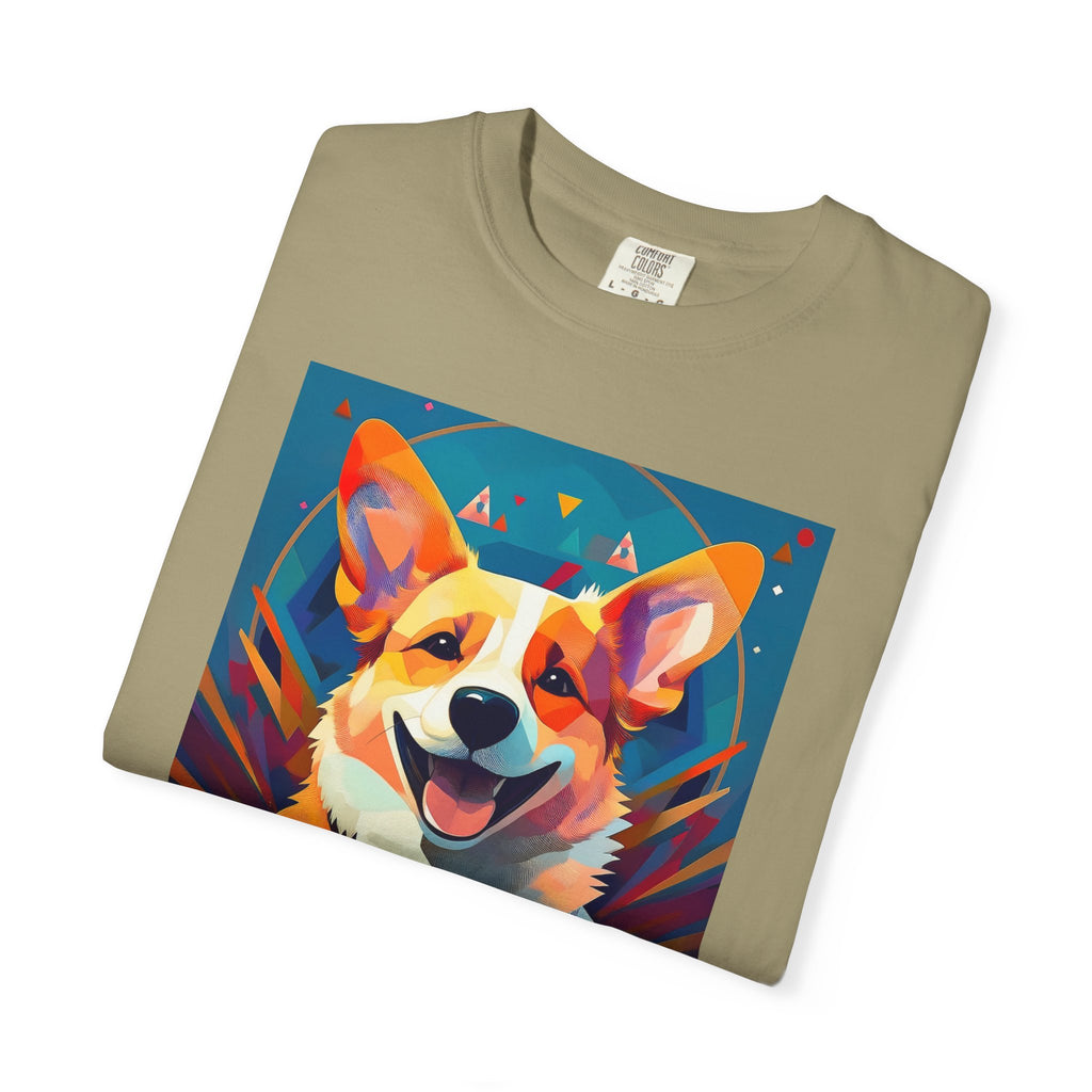 Corgi Unisex Garment-Dyed T-shirt
