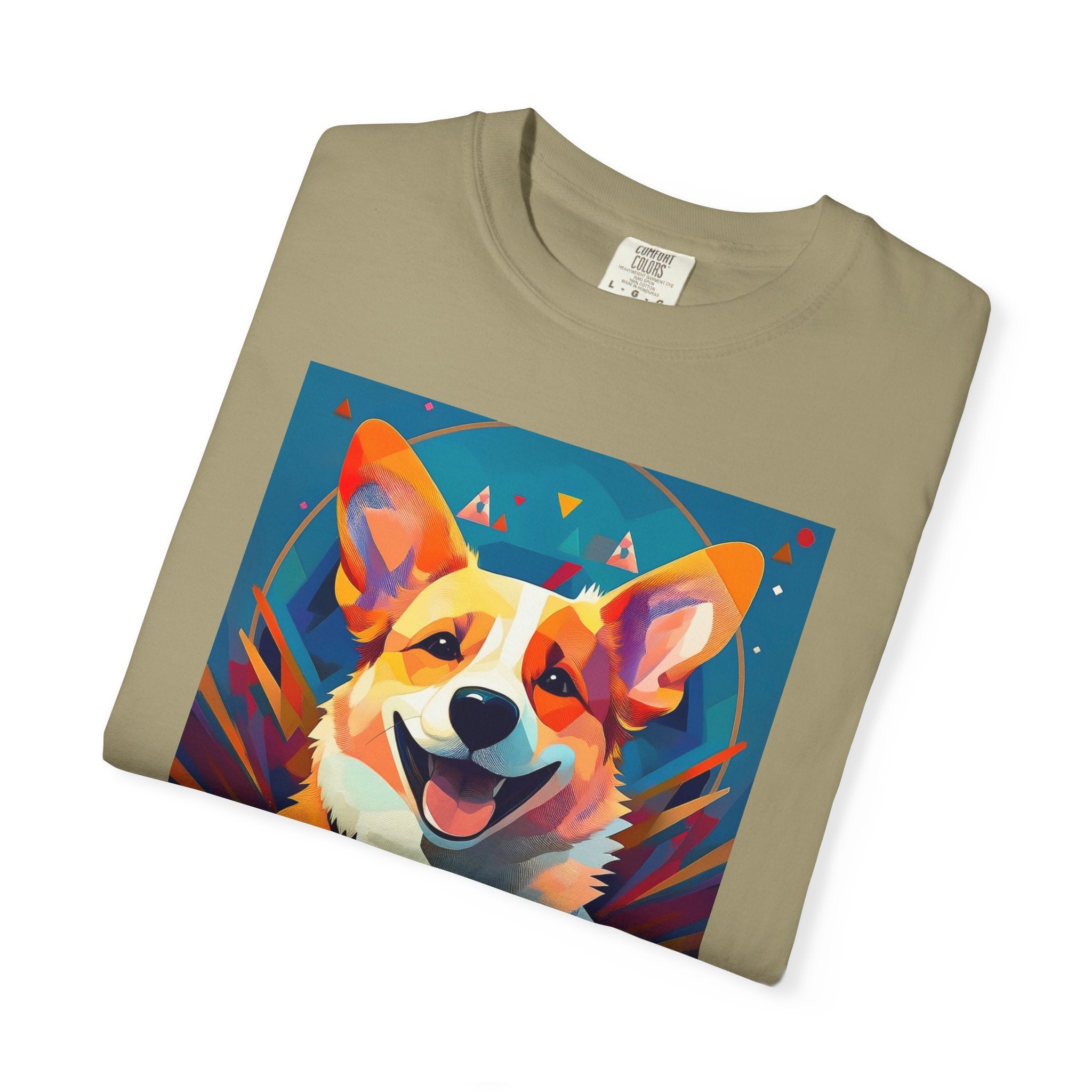 Corgi Unisex Garment-Dyed T-shirt