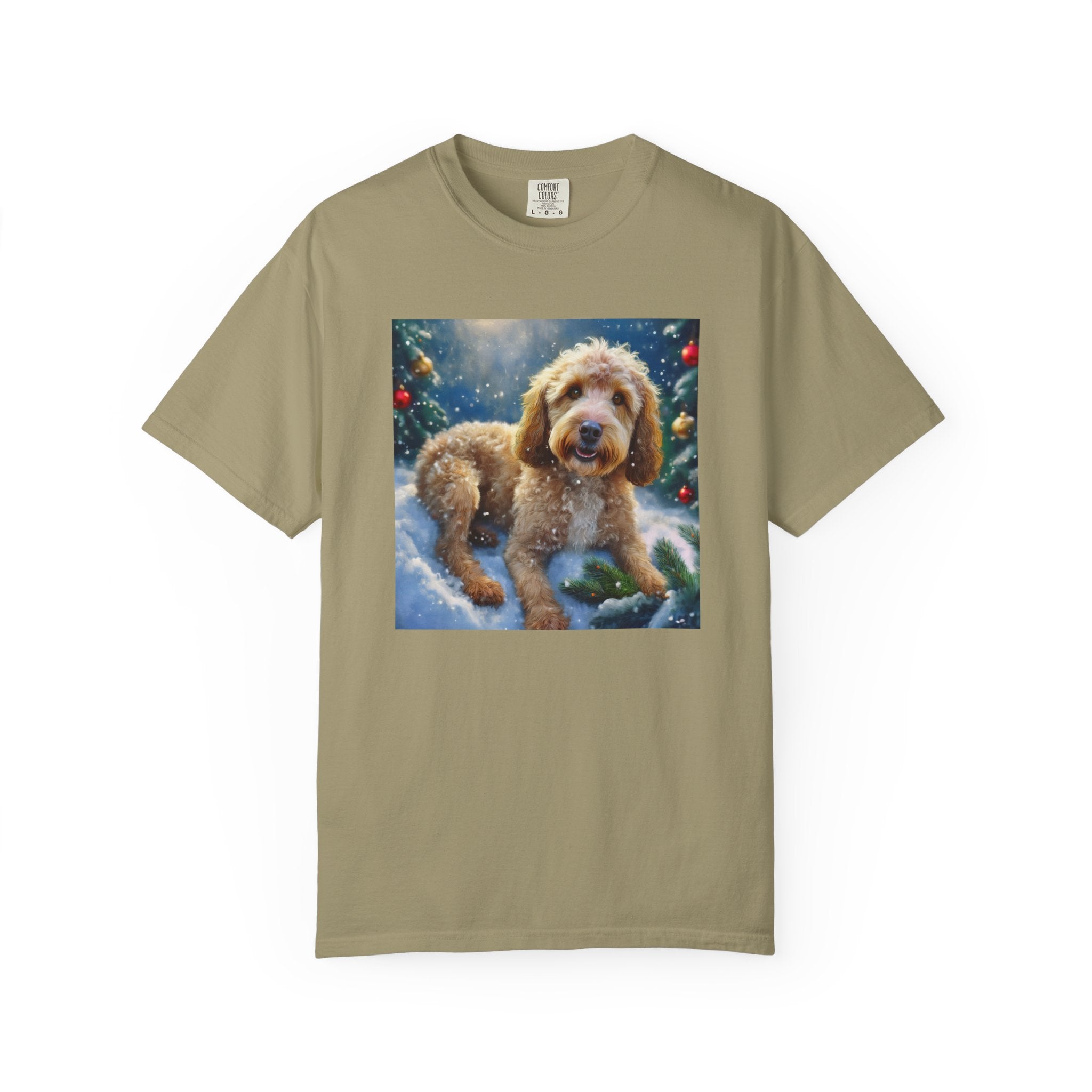 Doodle Holiday Unisex Garment-Dyed T-shirt