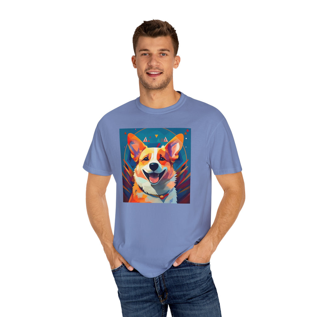 Corgi Unisex Garment-Dyed T-shirt