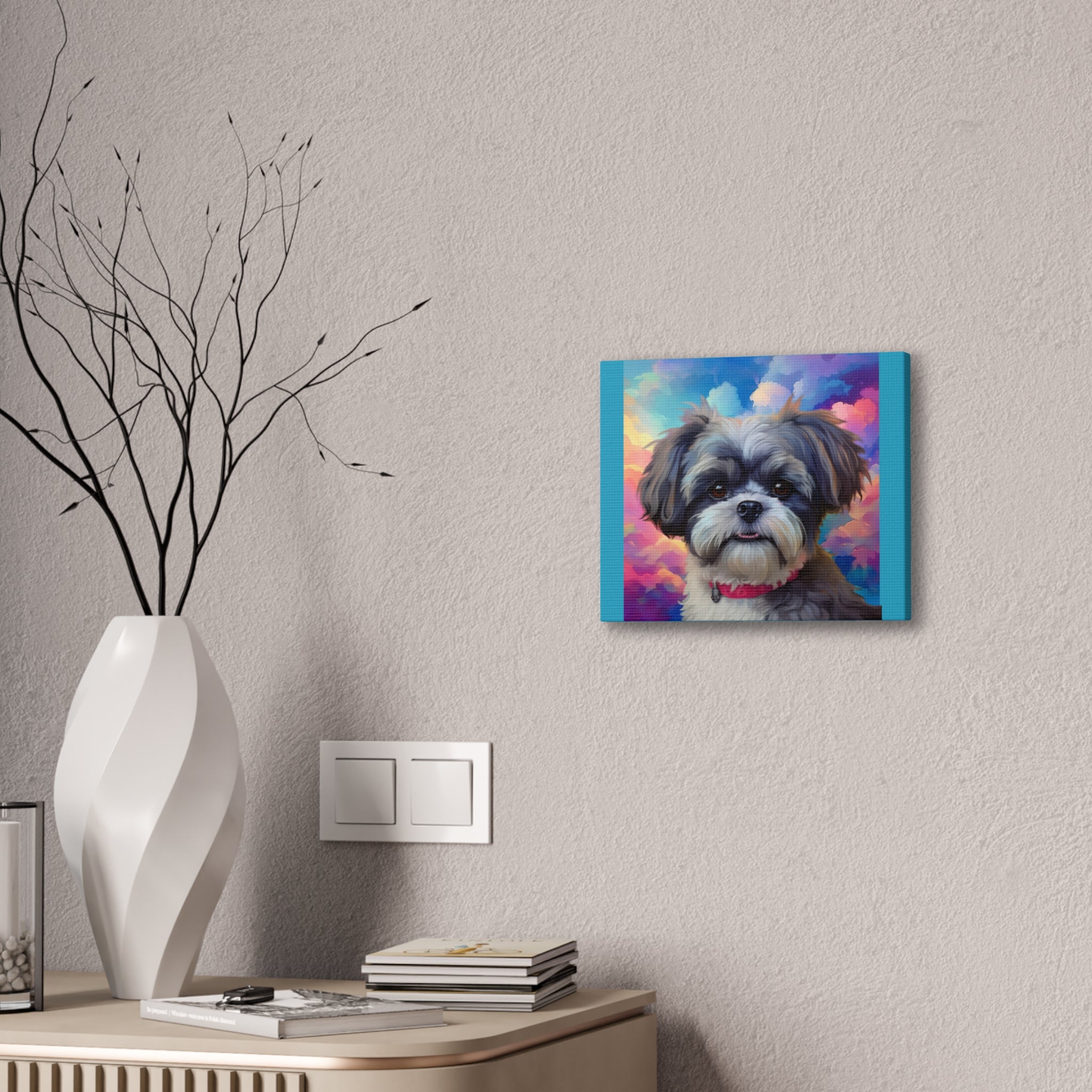 Shih Tzu Canvas Painting