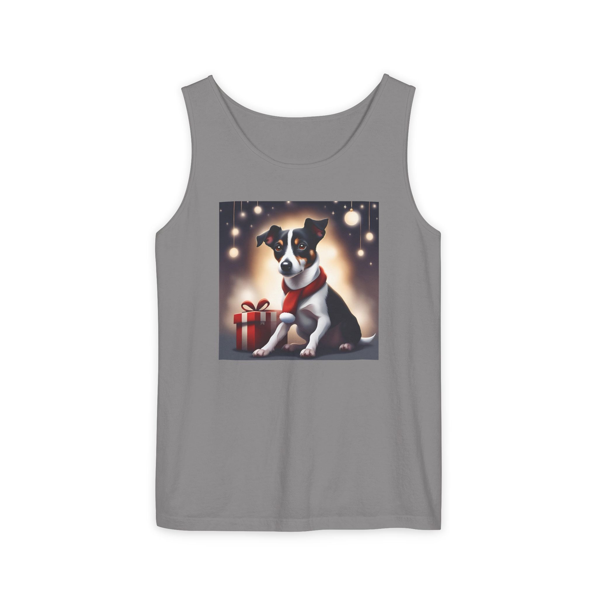 Jack Russel Holiday Unisex Tank Top