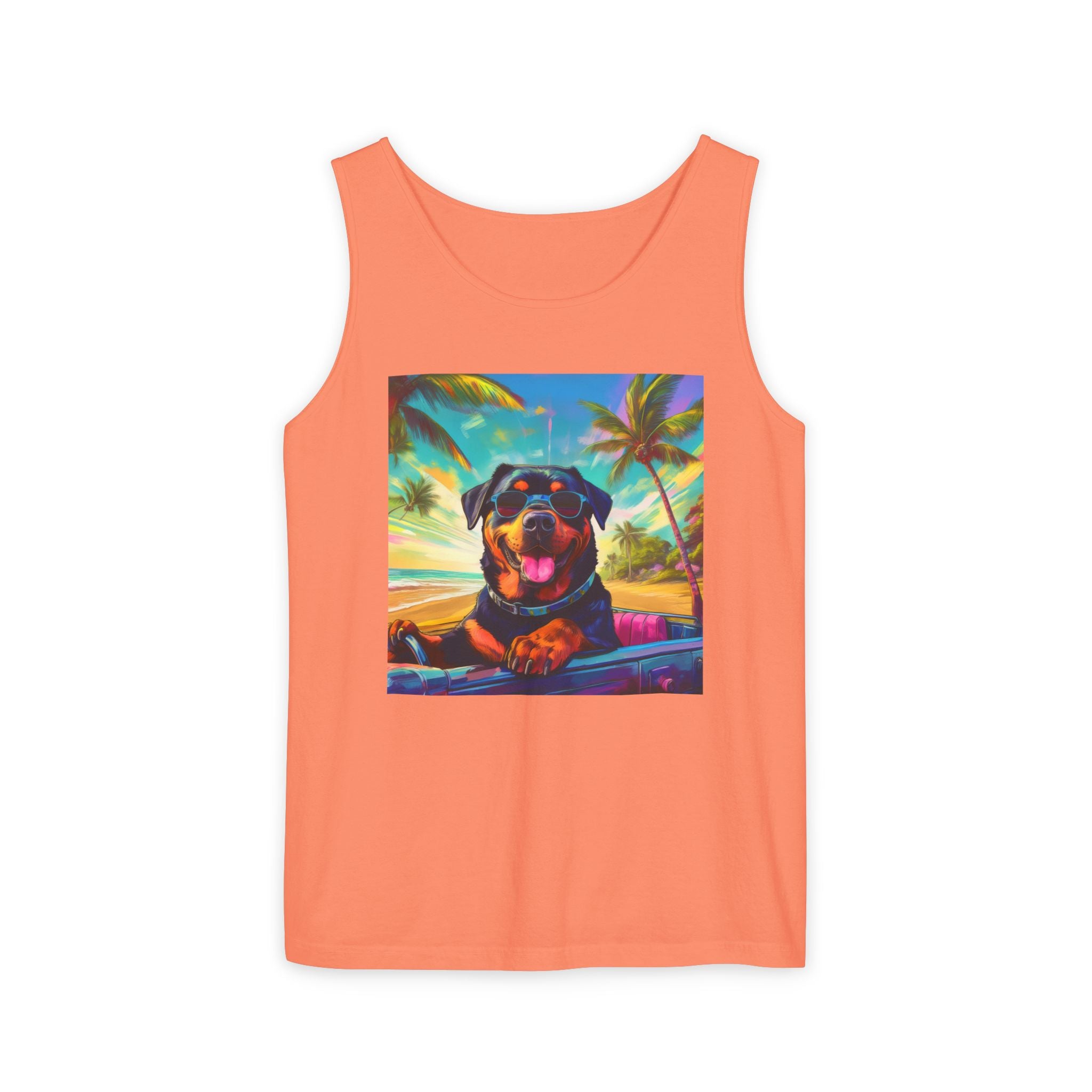 Rottweiler Beach Drive Tank Top