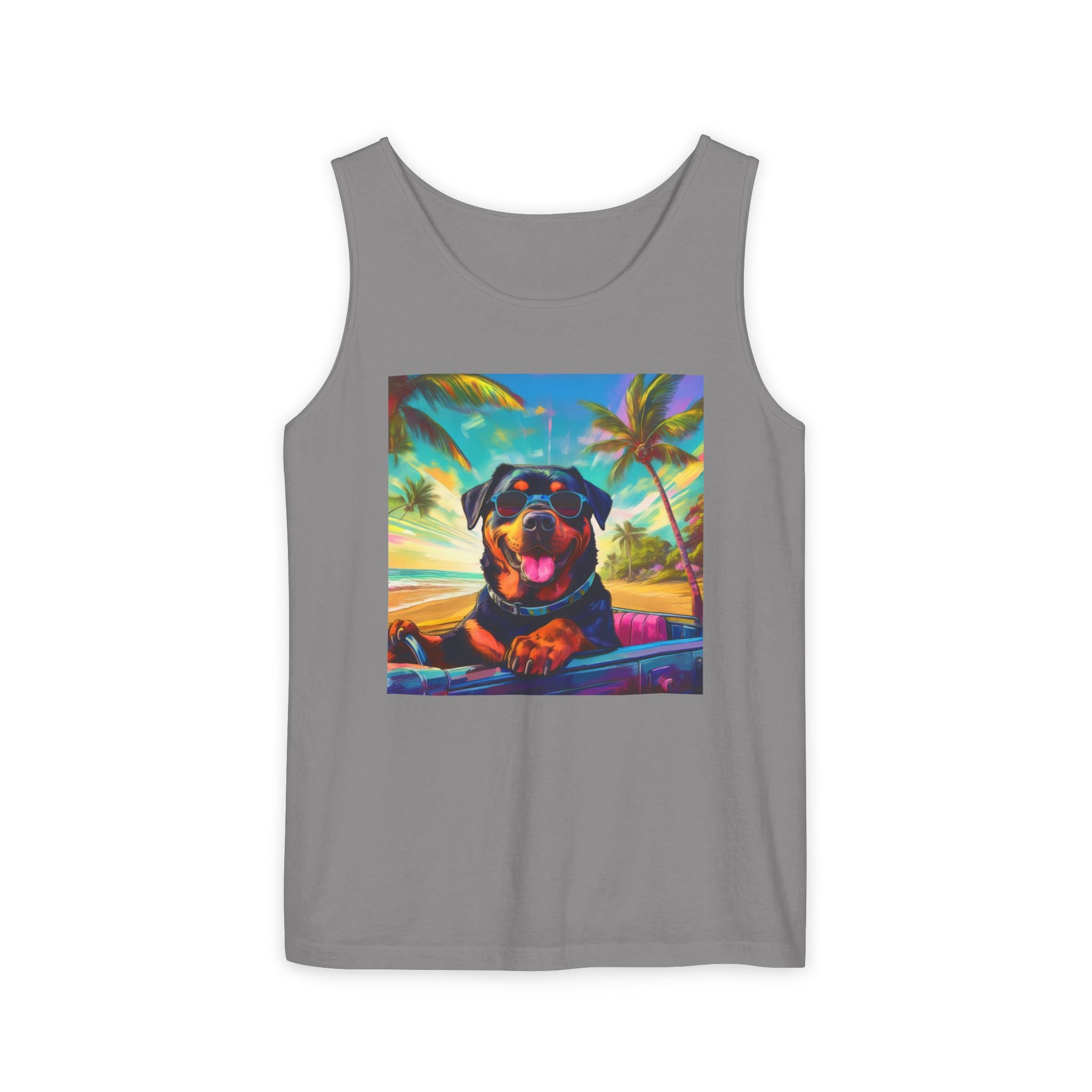Rottweiler Beach Drive Tank Top
