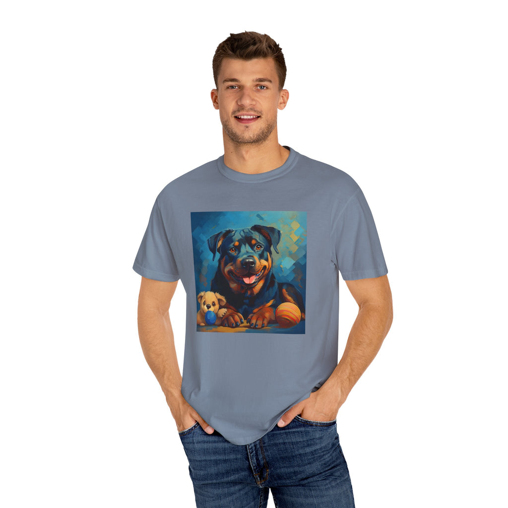 Rottweiler Unisex Garment-Dyed T-shirt