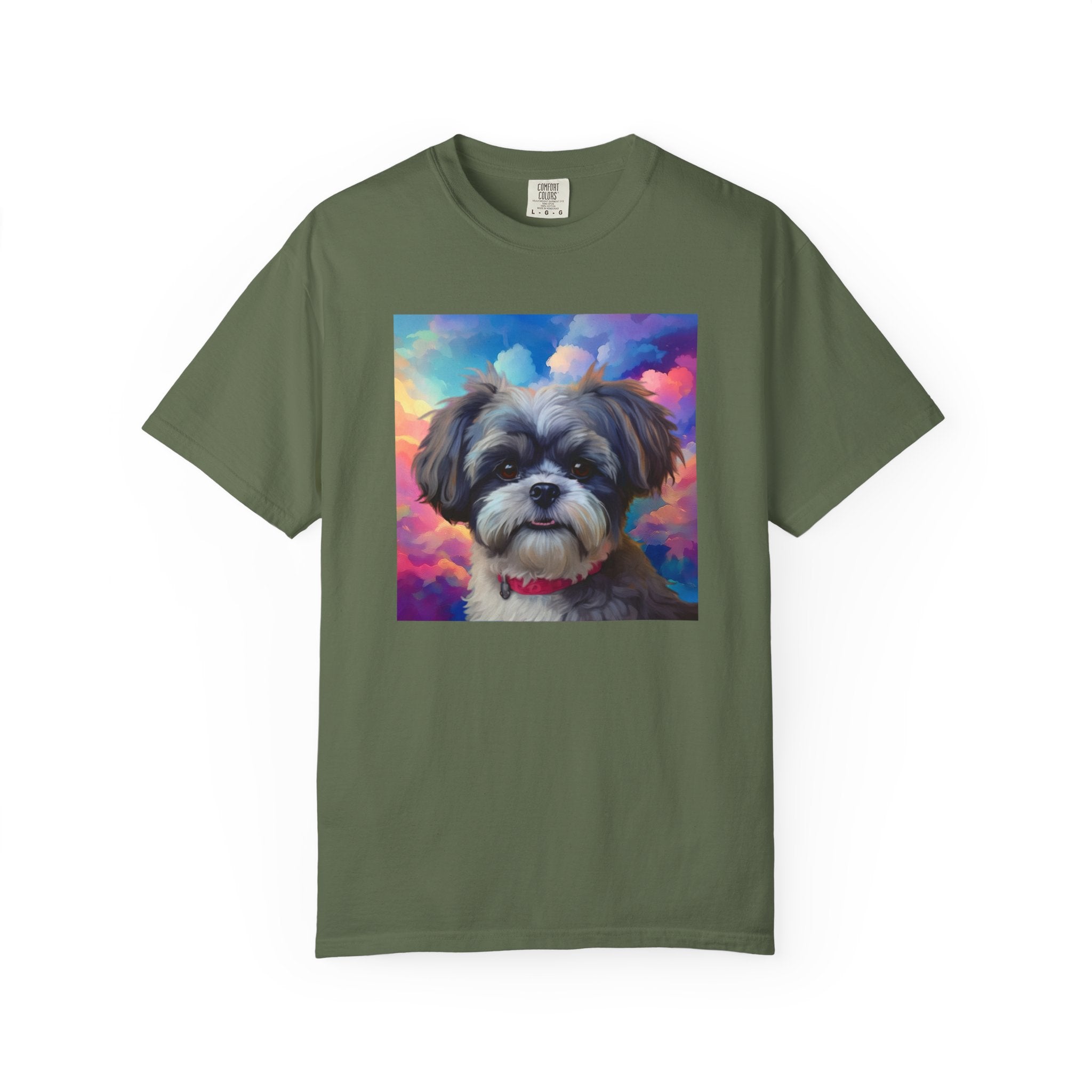 Shih Tzu Unisex Garment-Dyed T-shirt