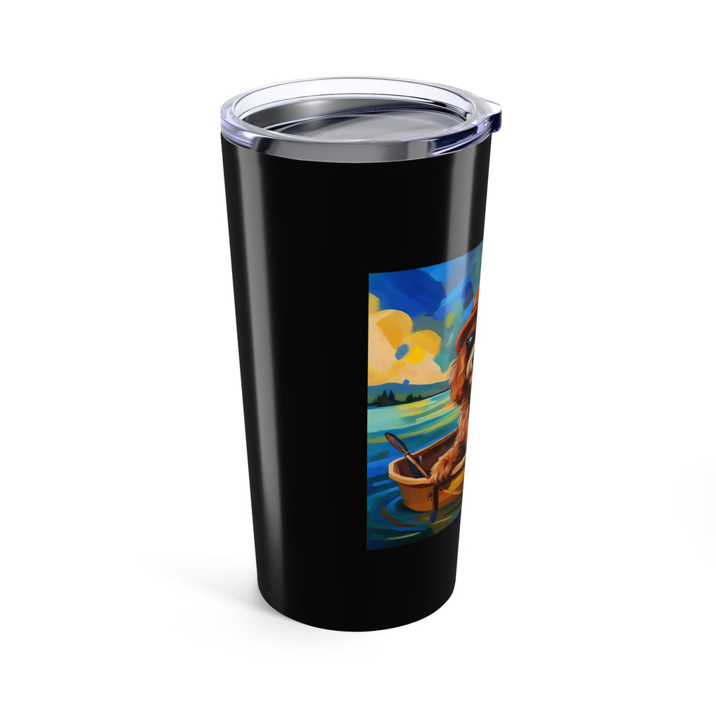 Doodle Fishing Tumbler 20oz