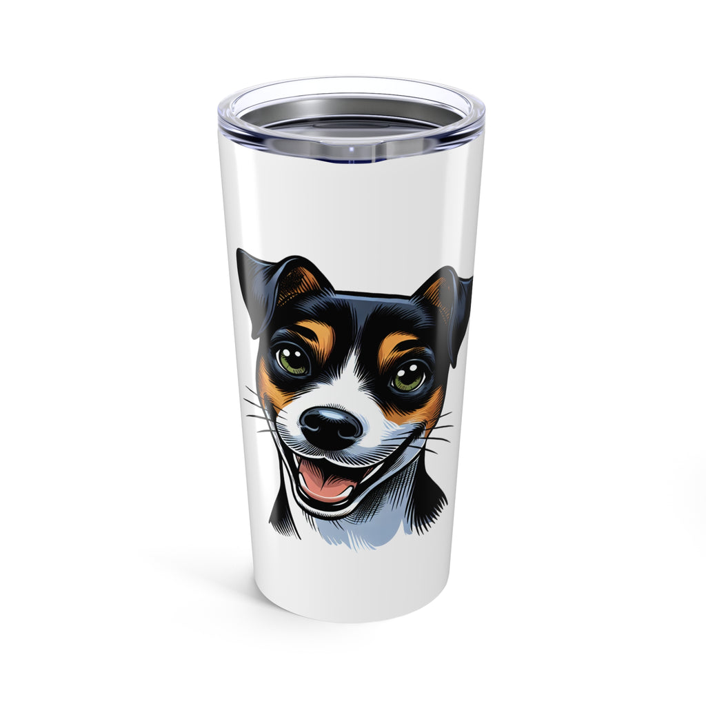 Jack Russel Big Smiles Tumbler 20oz