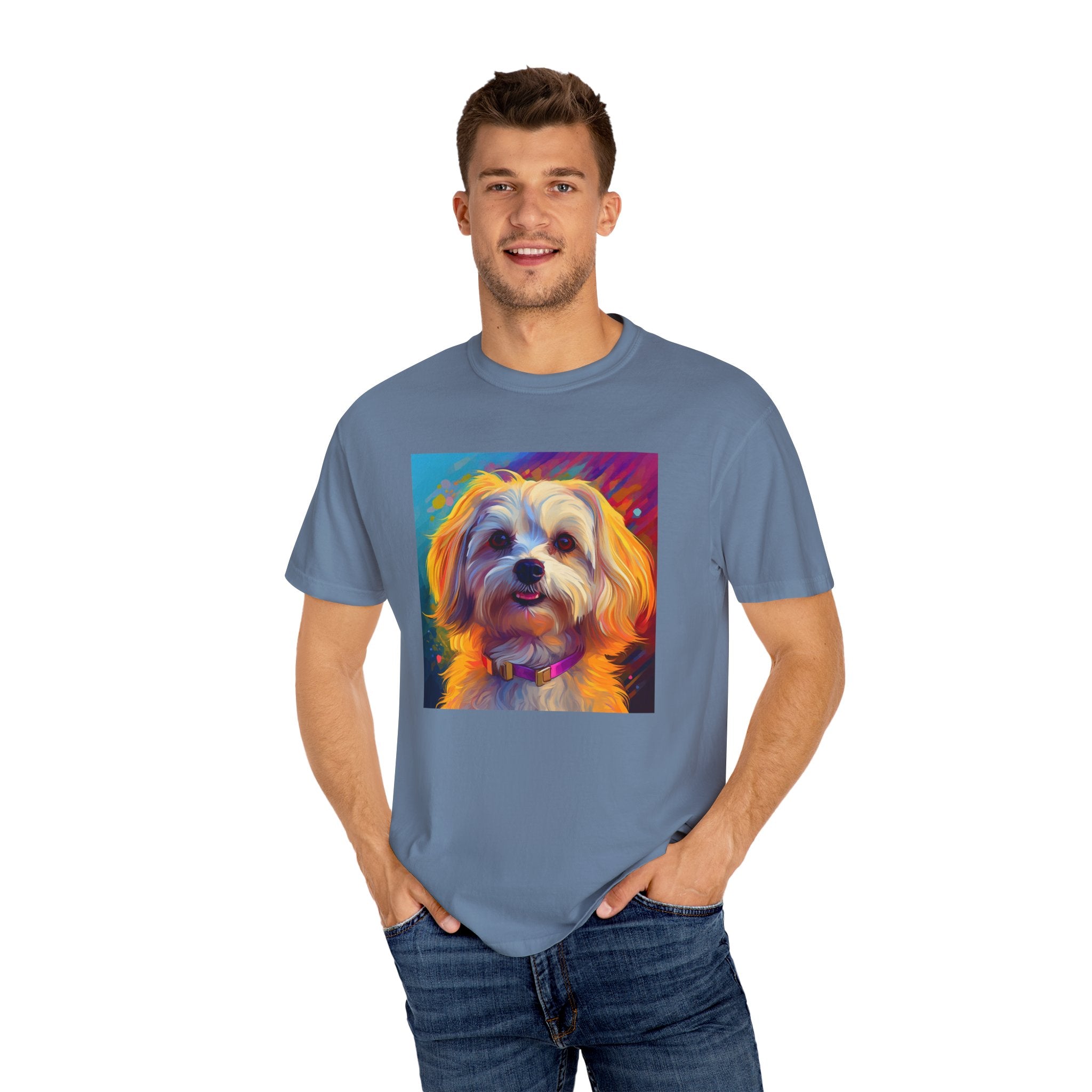 Havanese Unisex Garment-Dyed T-shirt