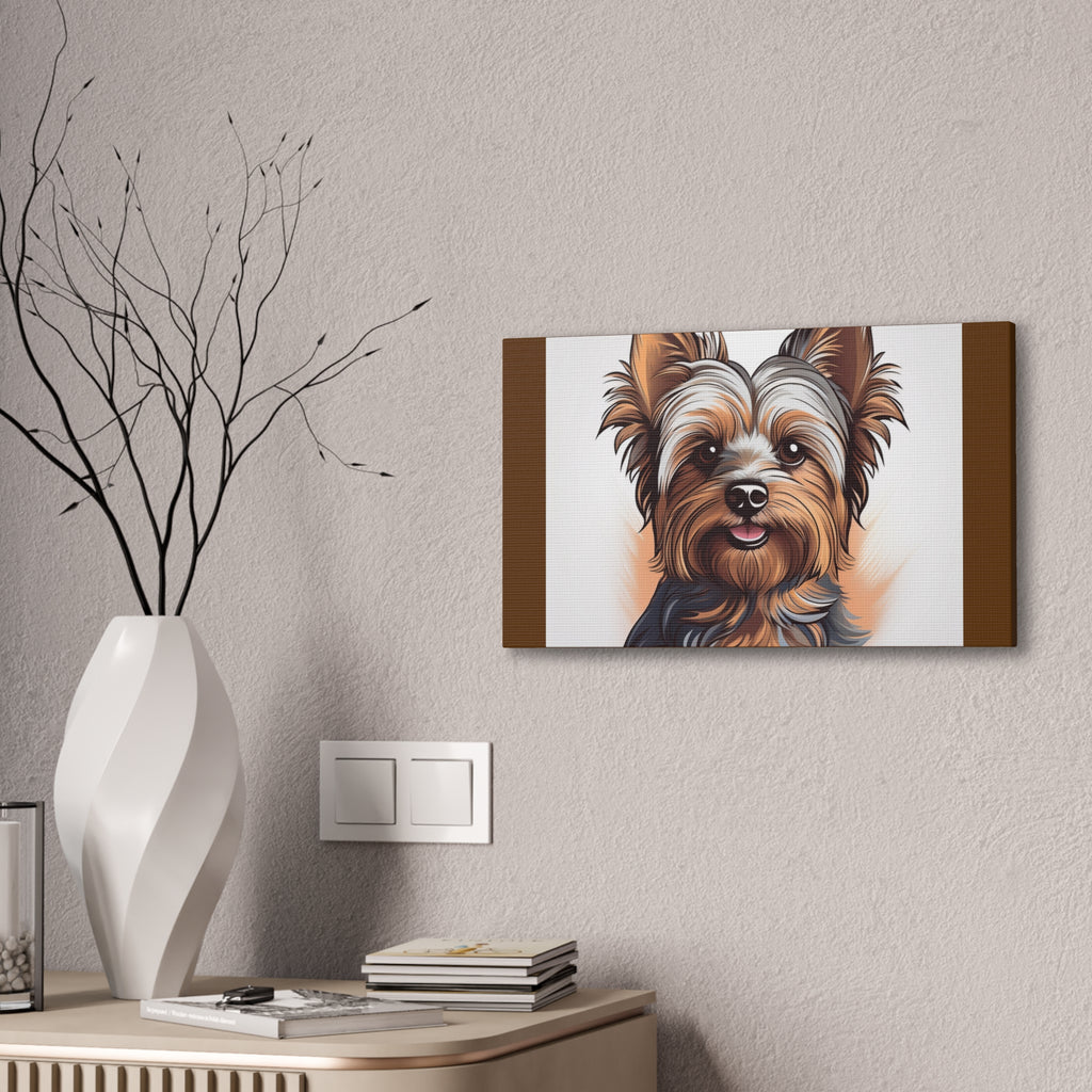 Yorkie Stretched, 0.75"