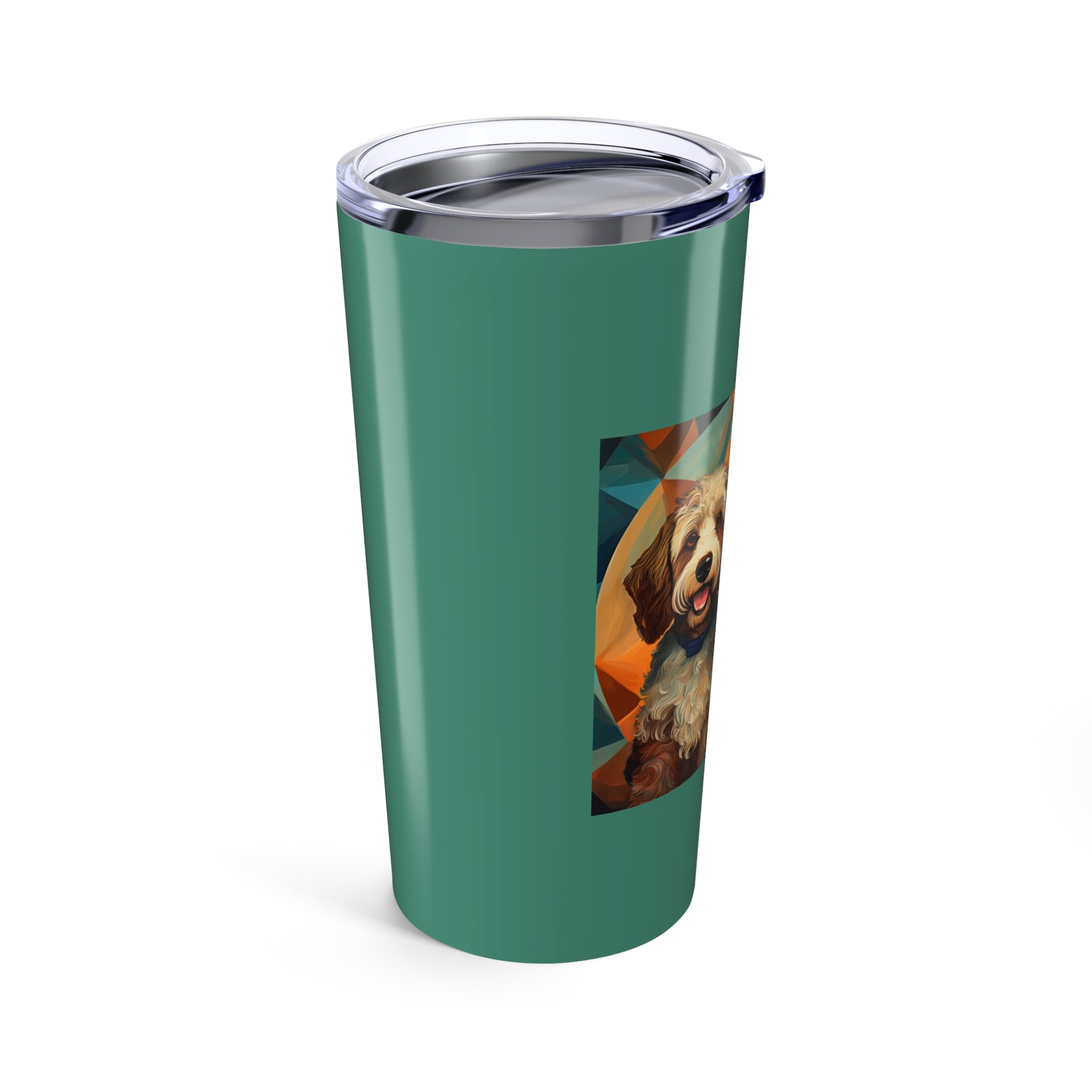 Doodles, Black & Tan Tumbler 20oz
