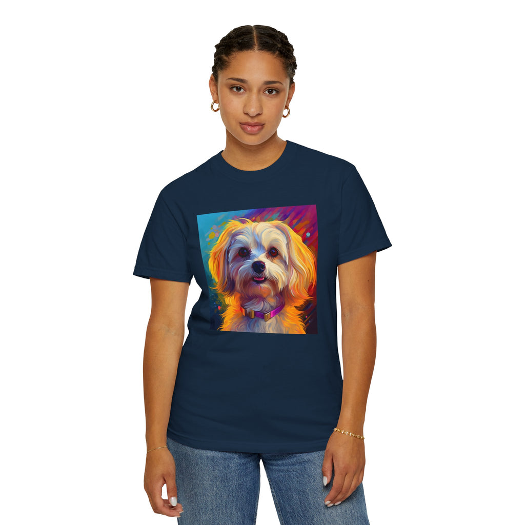 Havanese Unisex Garment-Dyed T-shirt