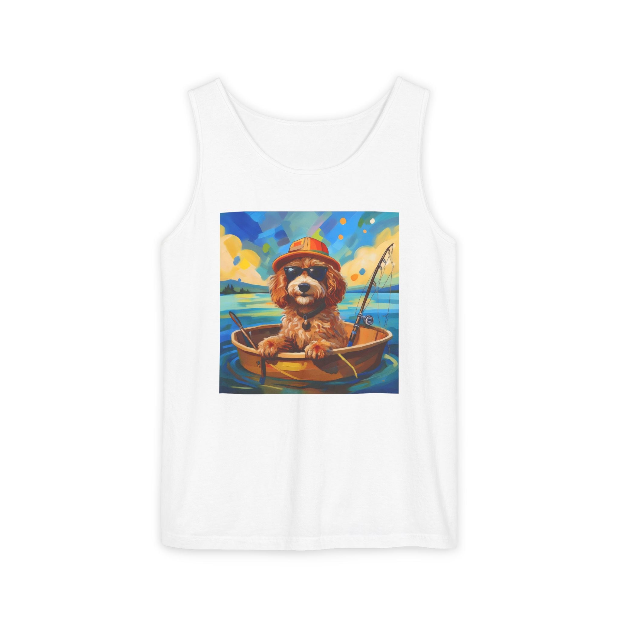 Doodle Fishing Tank Top