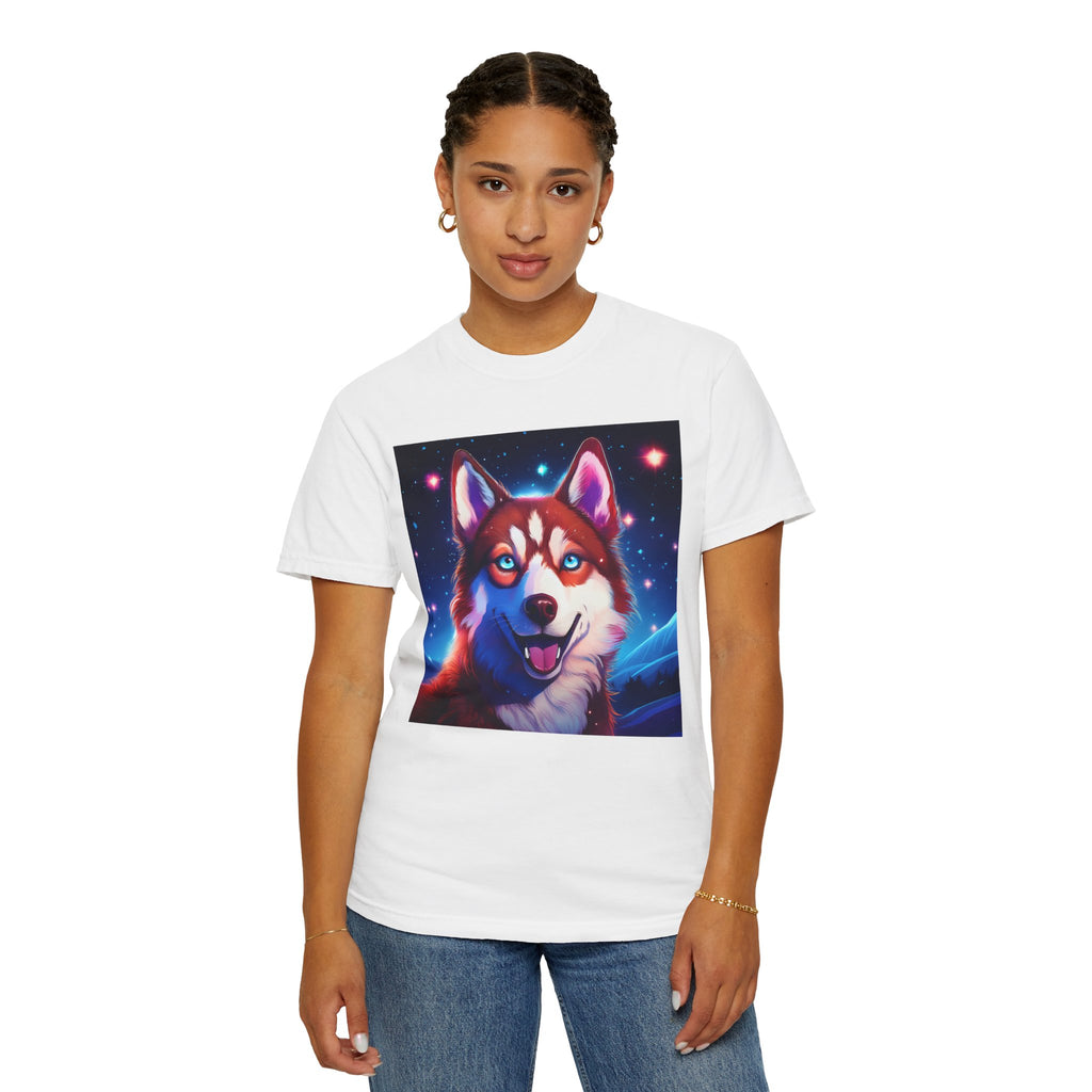 Eskimo Husky Unisex Garment-Dyed T-shirt