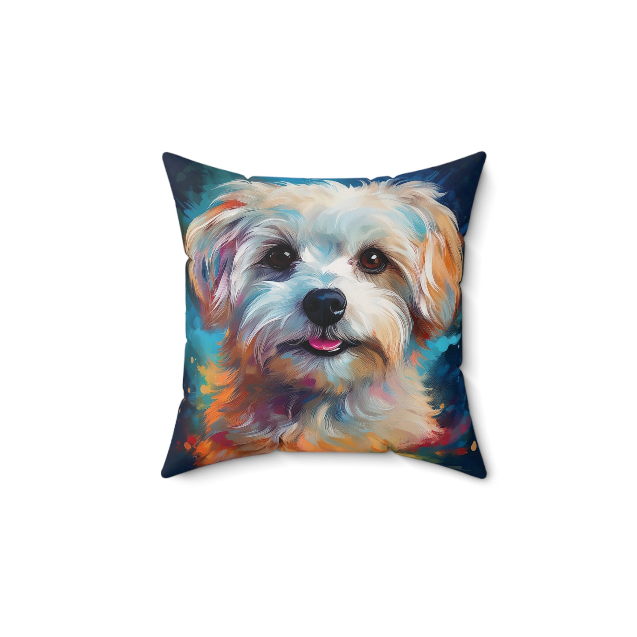Maltese Square Pillow