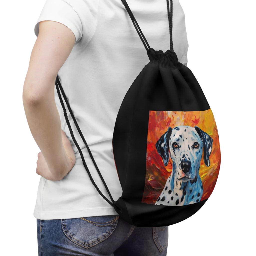 Dalmation Drawstring Bag
