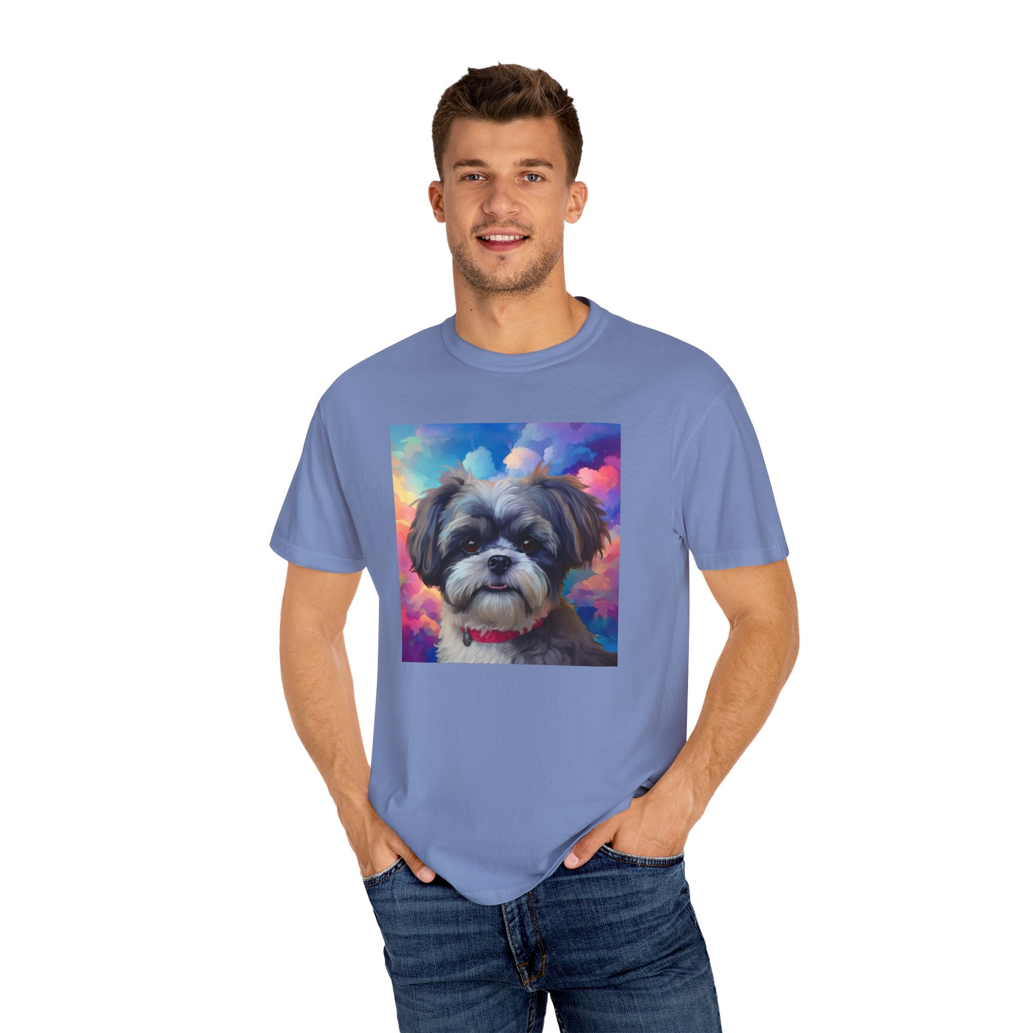 Shih Tzu Unisex Garment-Dyed T-shirt