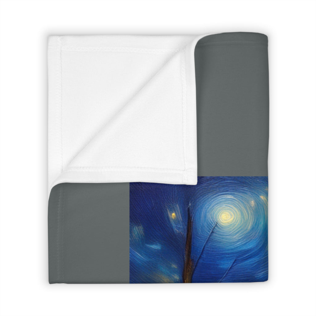 Great Dane Stary Night Throw Blanket