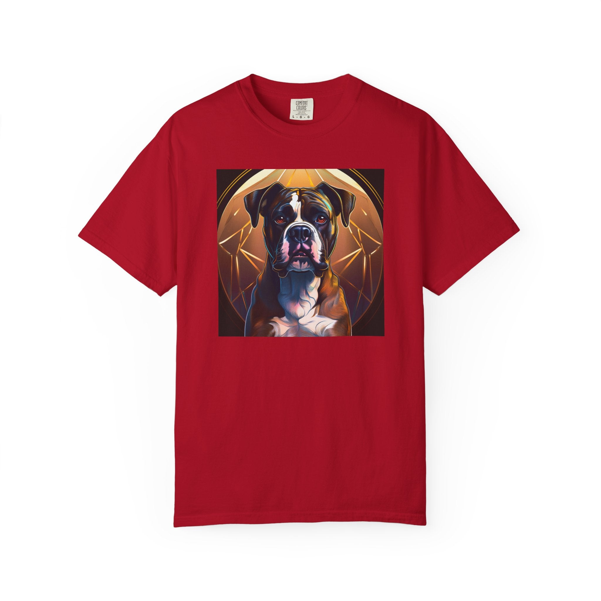 Brindle Gold Boxer Unisex Garment-Dyed T-shirt
