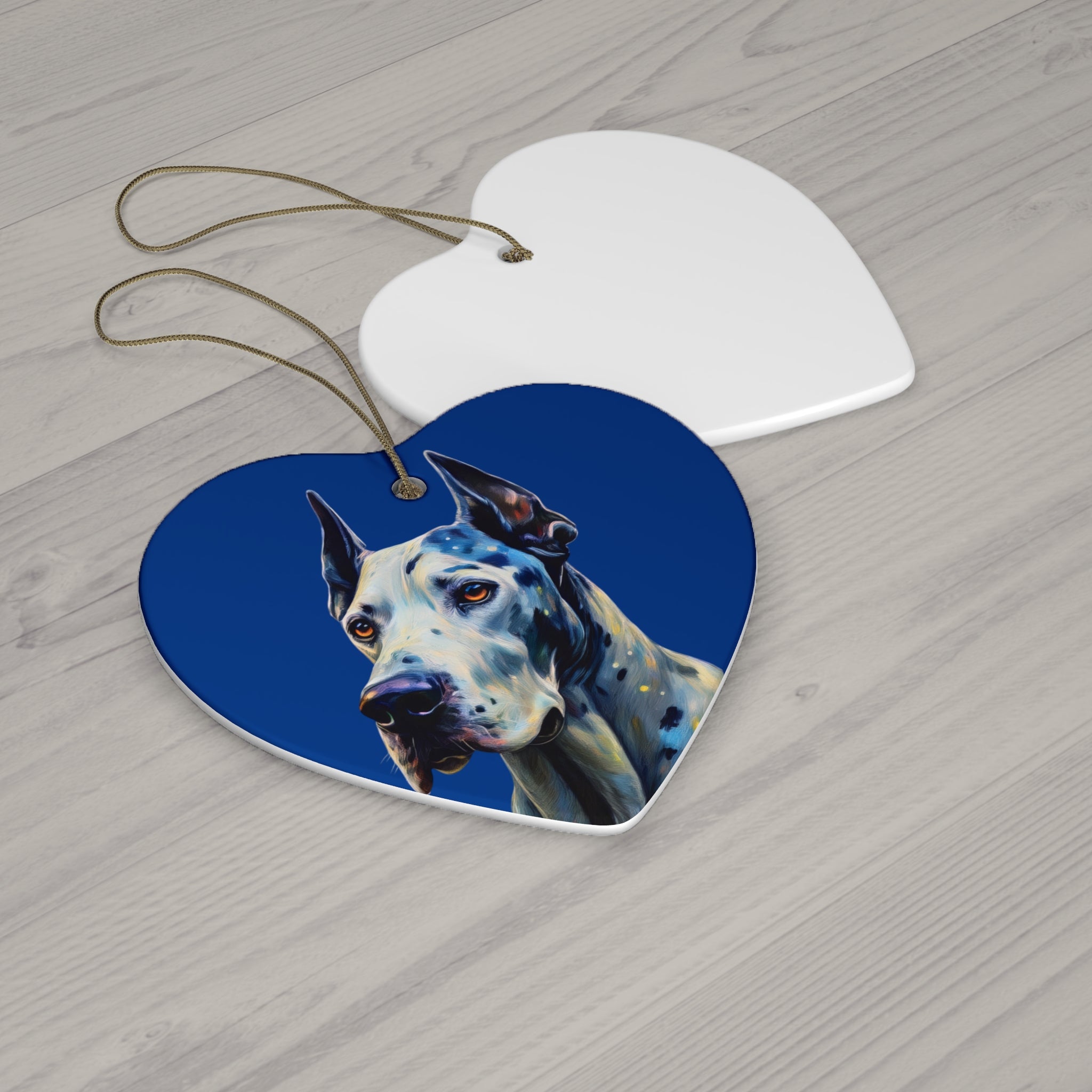 Great Dane Ceramic Ornament