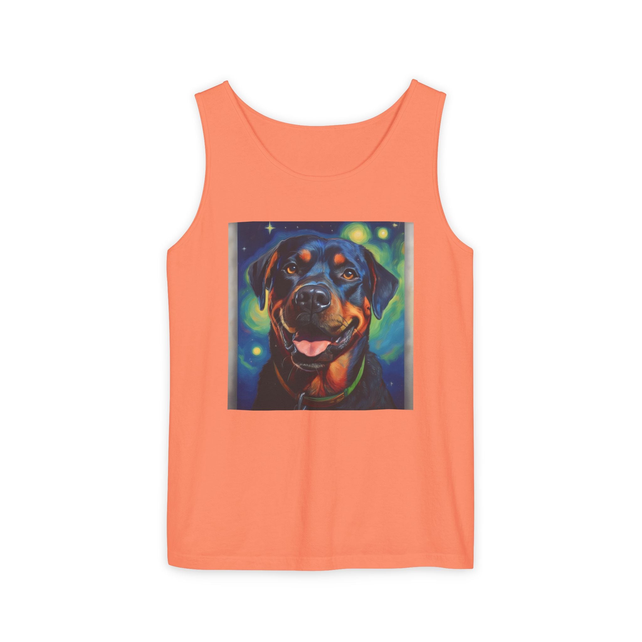 Rottweiler Stary Night Unisex Tank Top