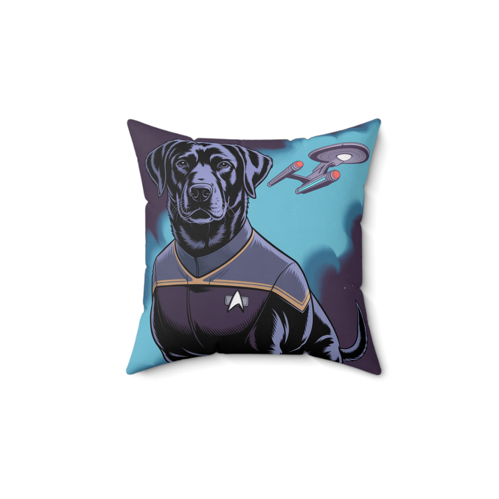 Dog-Fleet Polyester Square Pillow