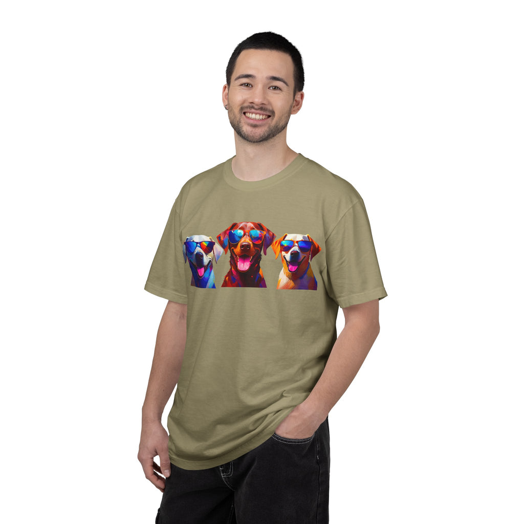 3 Labs Sunglasses Unisex Garment-Dyed T-shirt