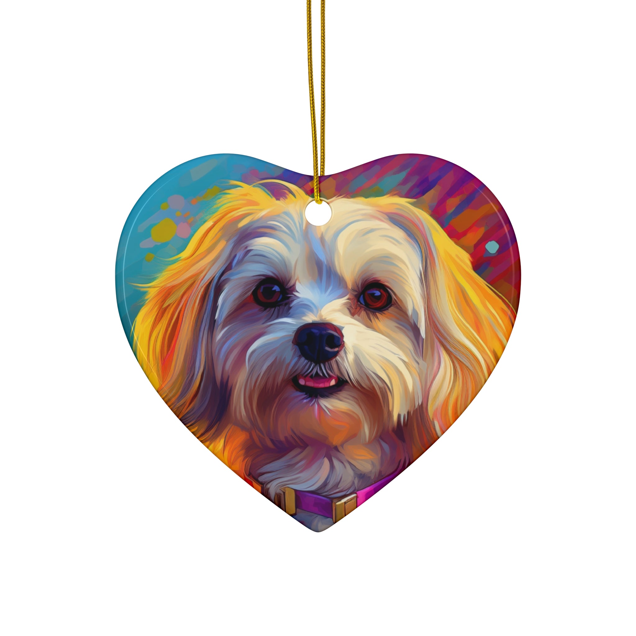 Havanese Ceramic Ornament