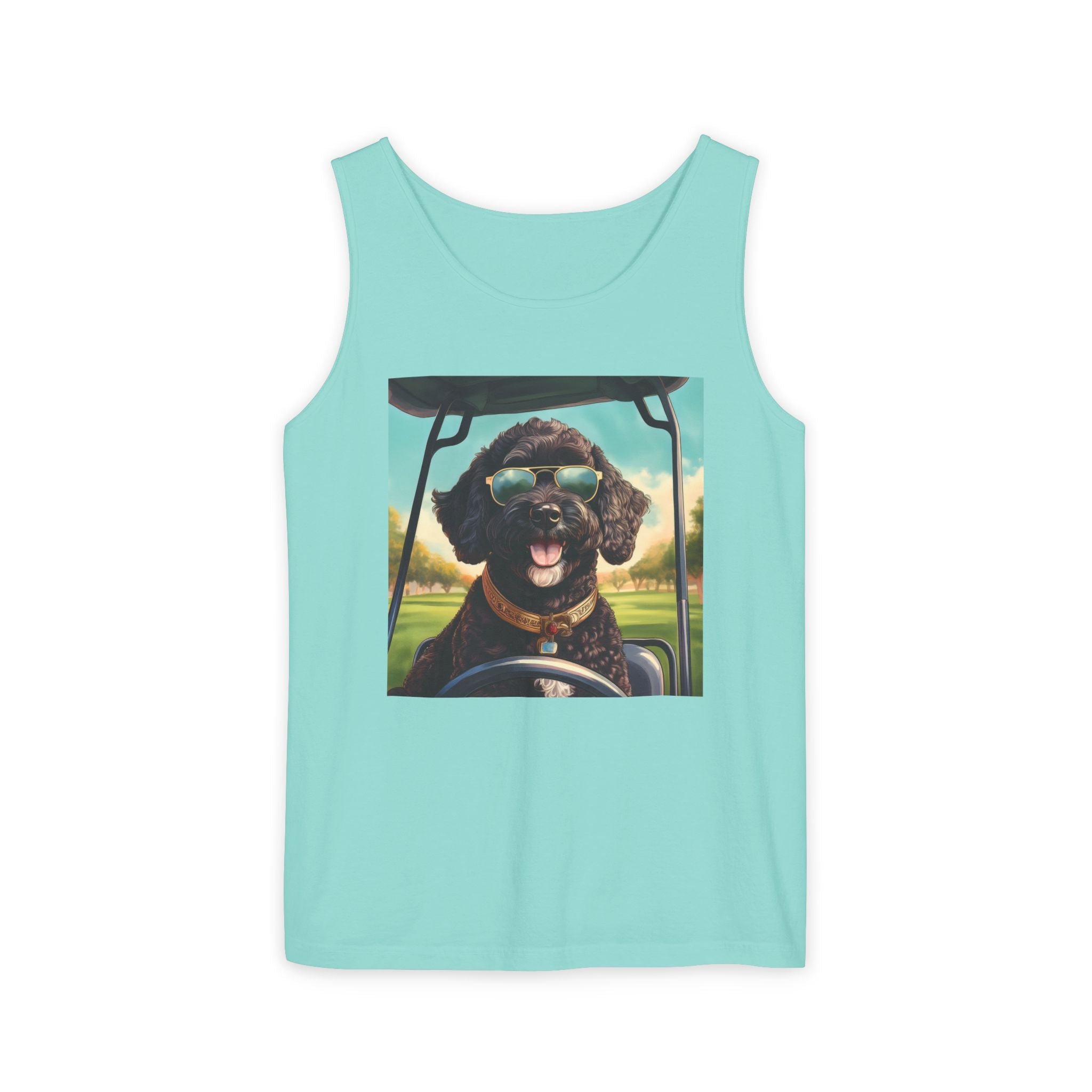 Doodle Golf Cart Tank Top