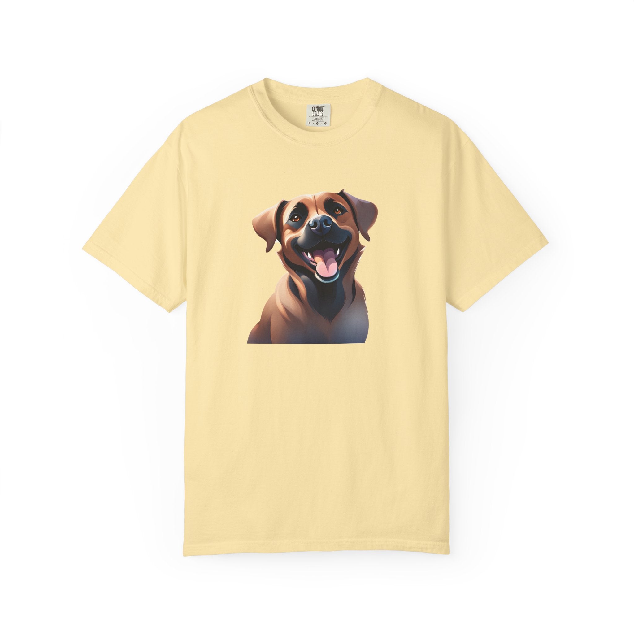 Black Mouth Cur Garment-Dyed T-shirt