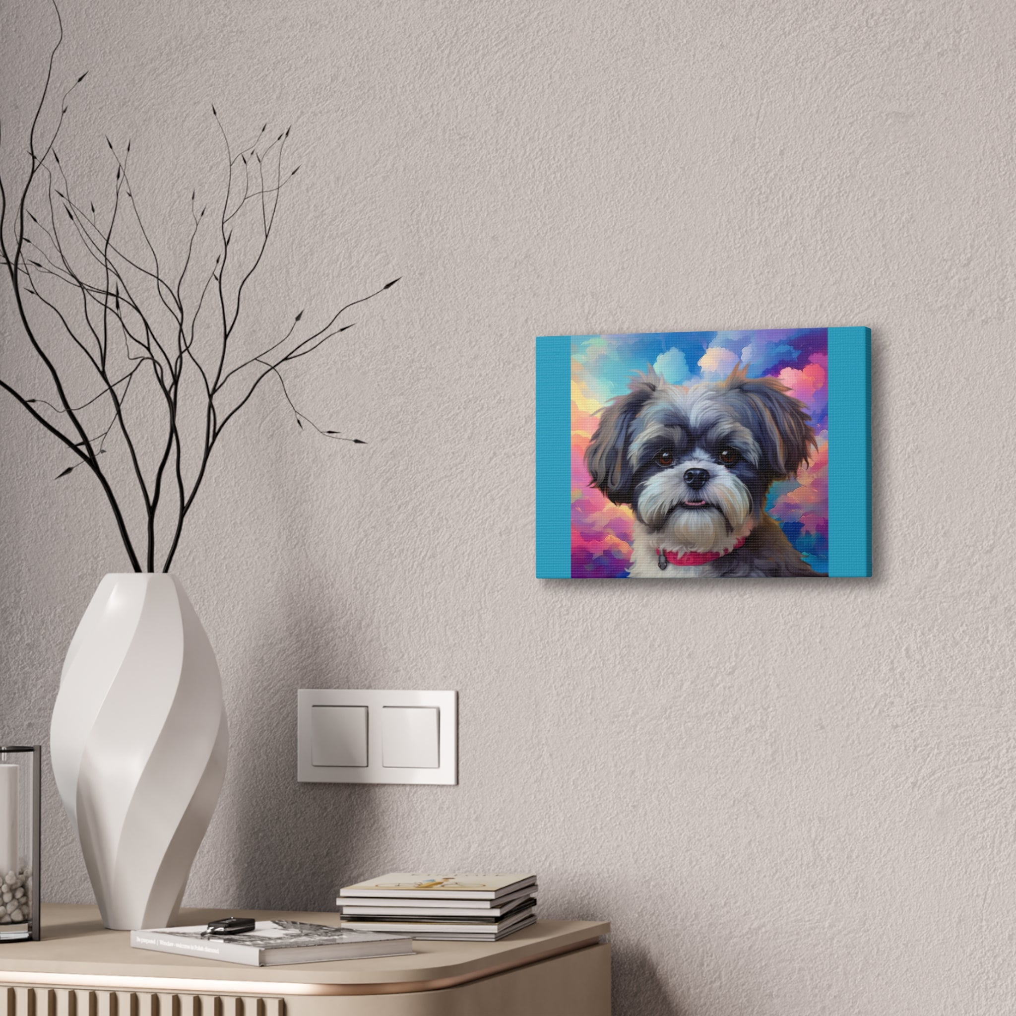 Shih Tzu Canvas Painting