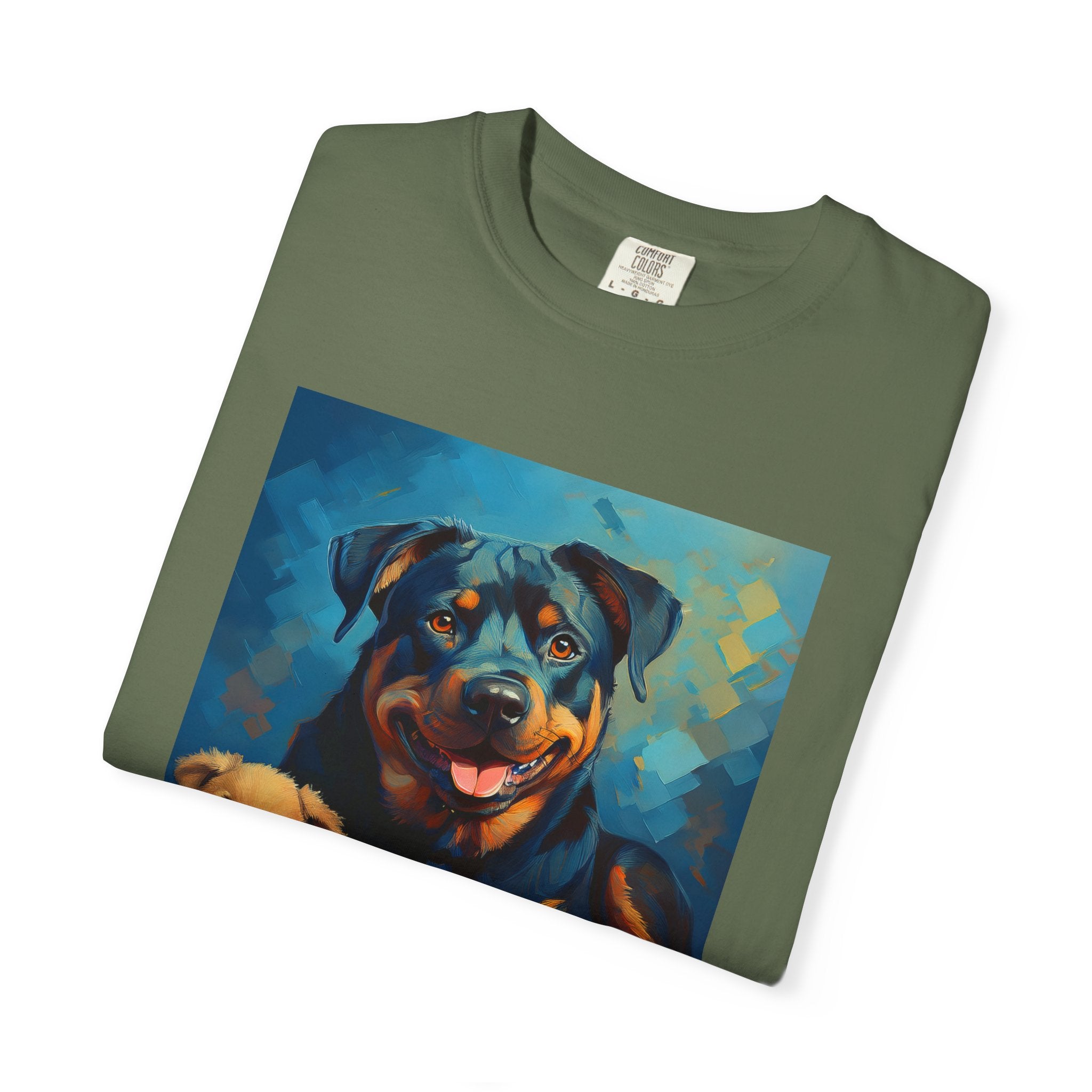 Rottweiler Unisex Garment-Dyed T-shirt