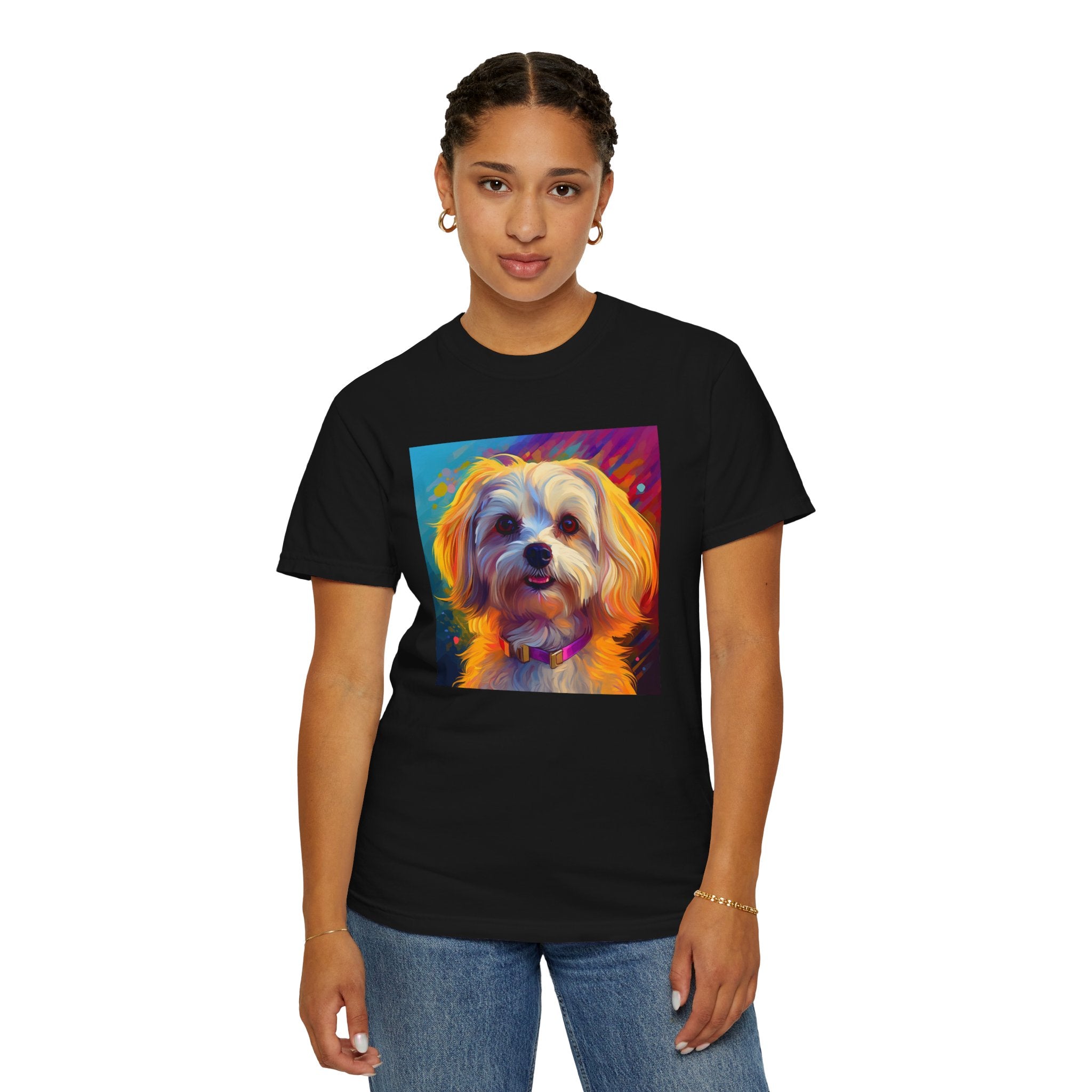 Havanese Unisex Garment-Dyed T-shirt