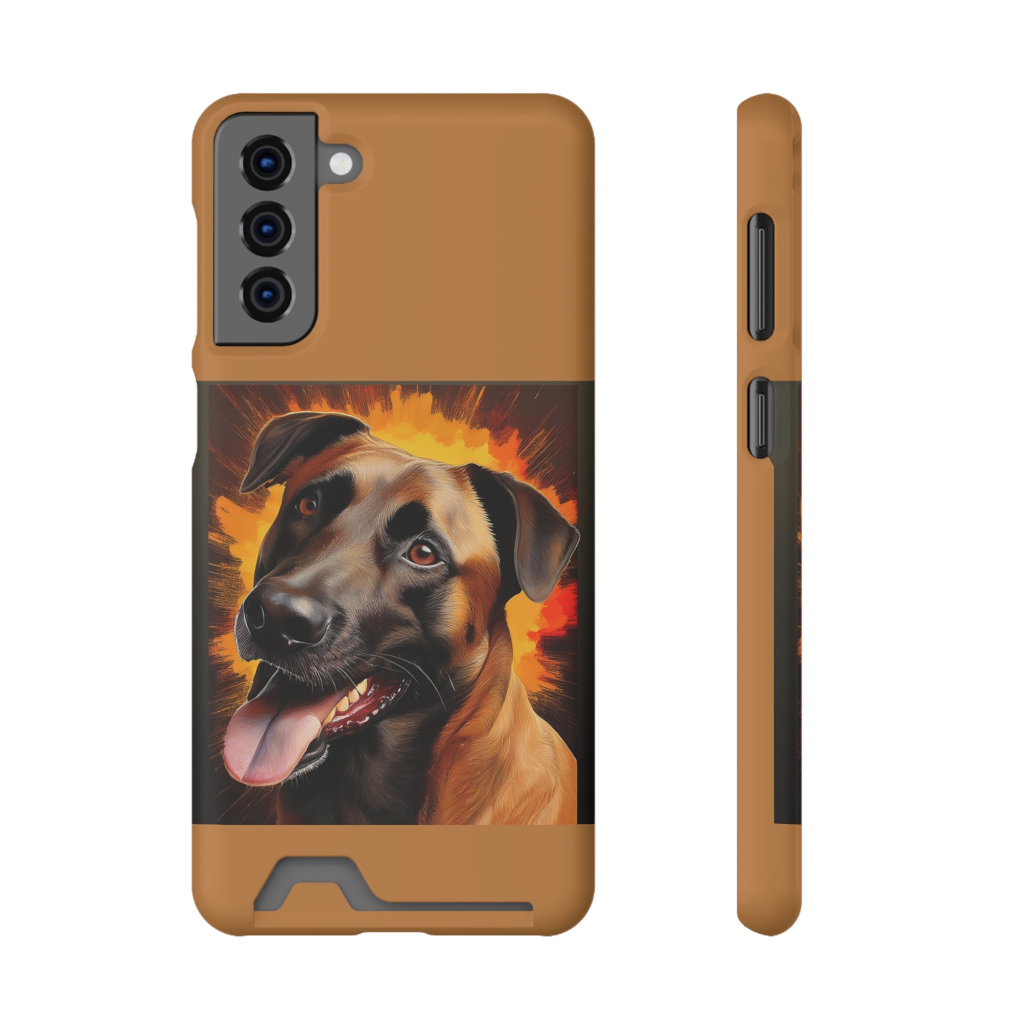 Belgian Malinois Shepherd Phone Case with Card Holder