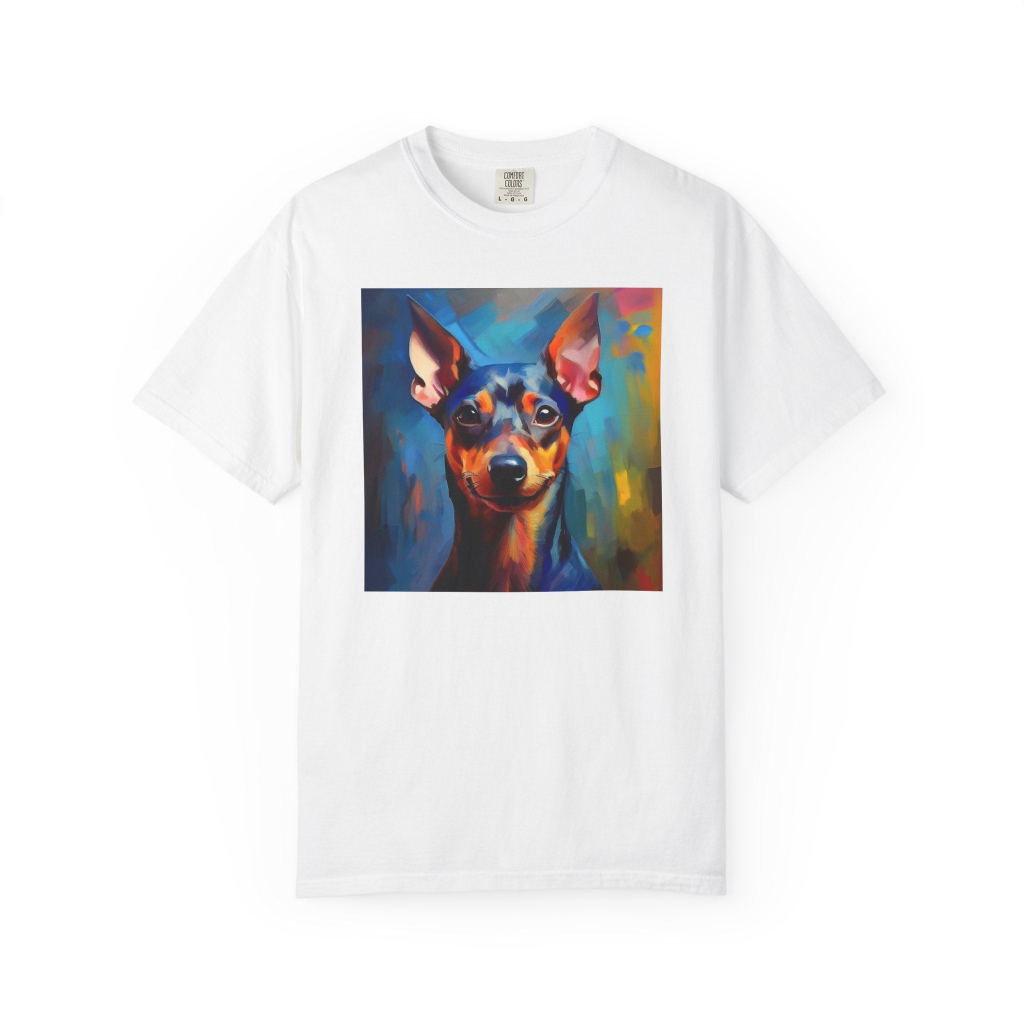 Miniature Pinscher Unisex Garment-Dyed T-shirt