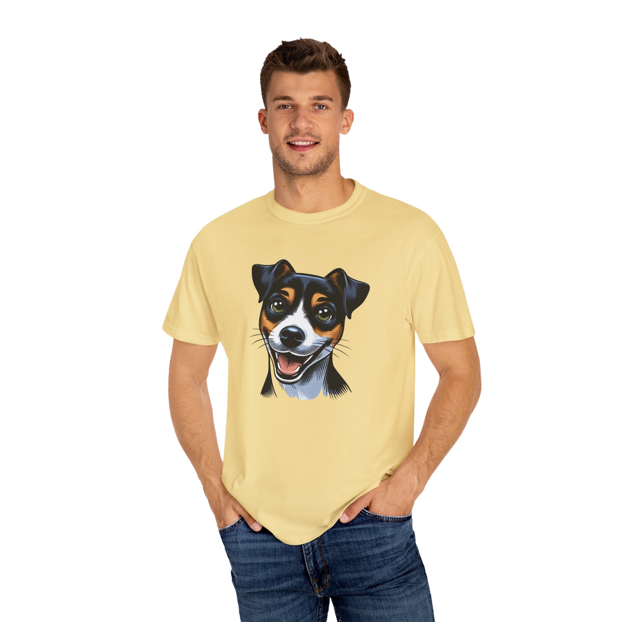 Jack Russel Unisex Garment-Dyed T-shirt