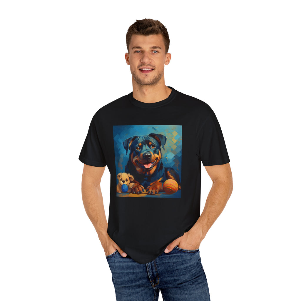Rottweiler Unisex Garment-Dyed T-shirt