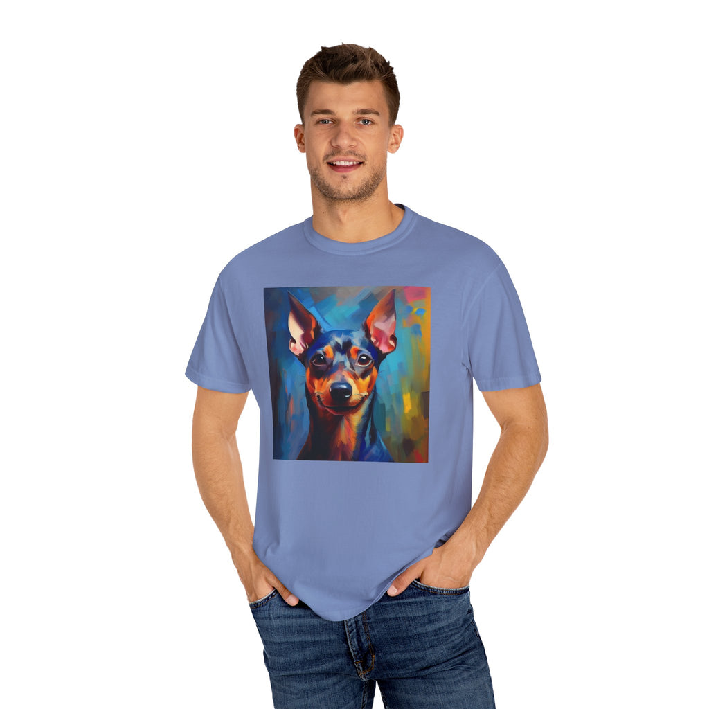 Miniature Pinscher Unisex Garment-Dyed T-shirt