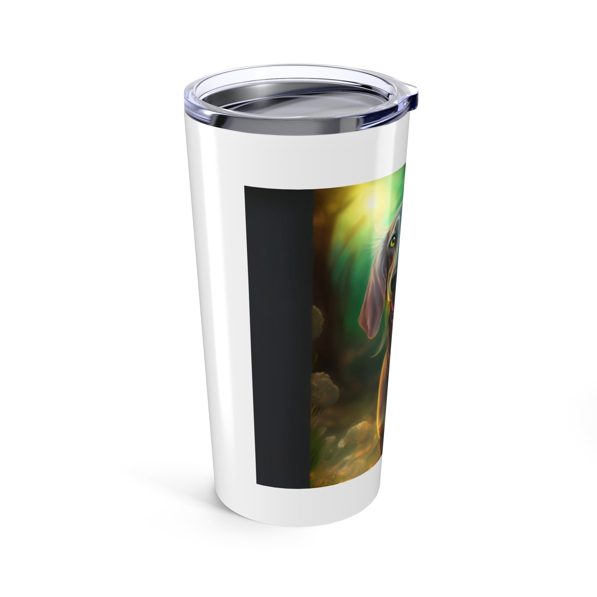 Dachshund Silver/Grey Tumbler 20oz